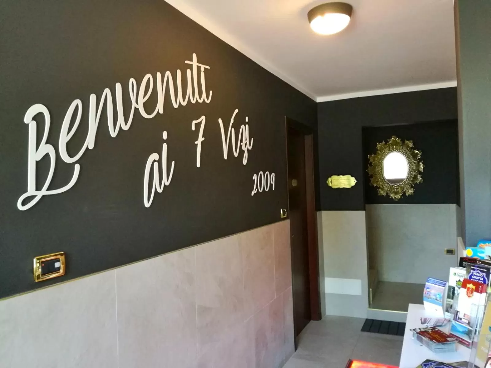 Lobby or reception in B&B 7 Vizi