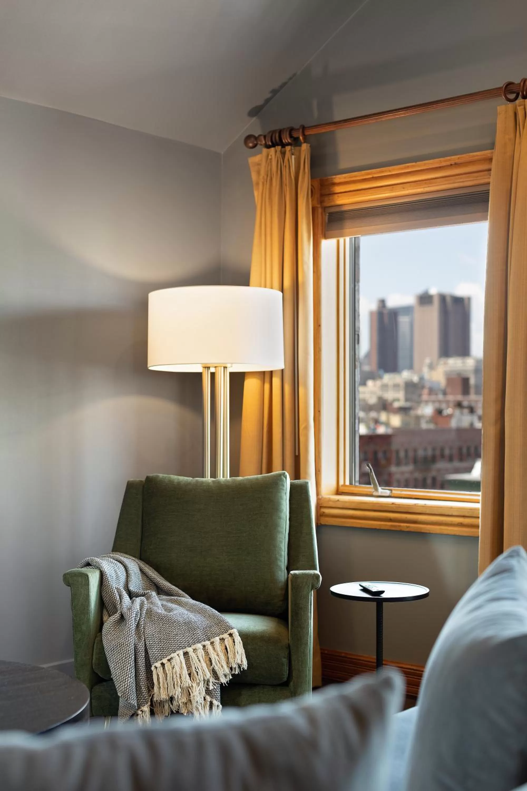Seating area in The Historic Blue Moon Hotel - NYC