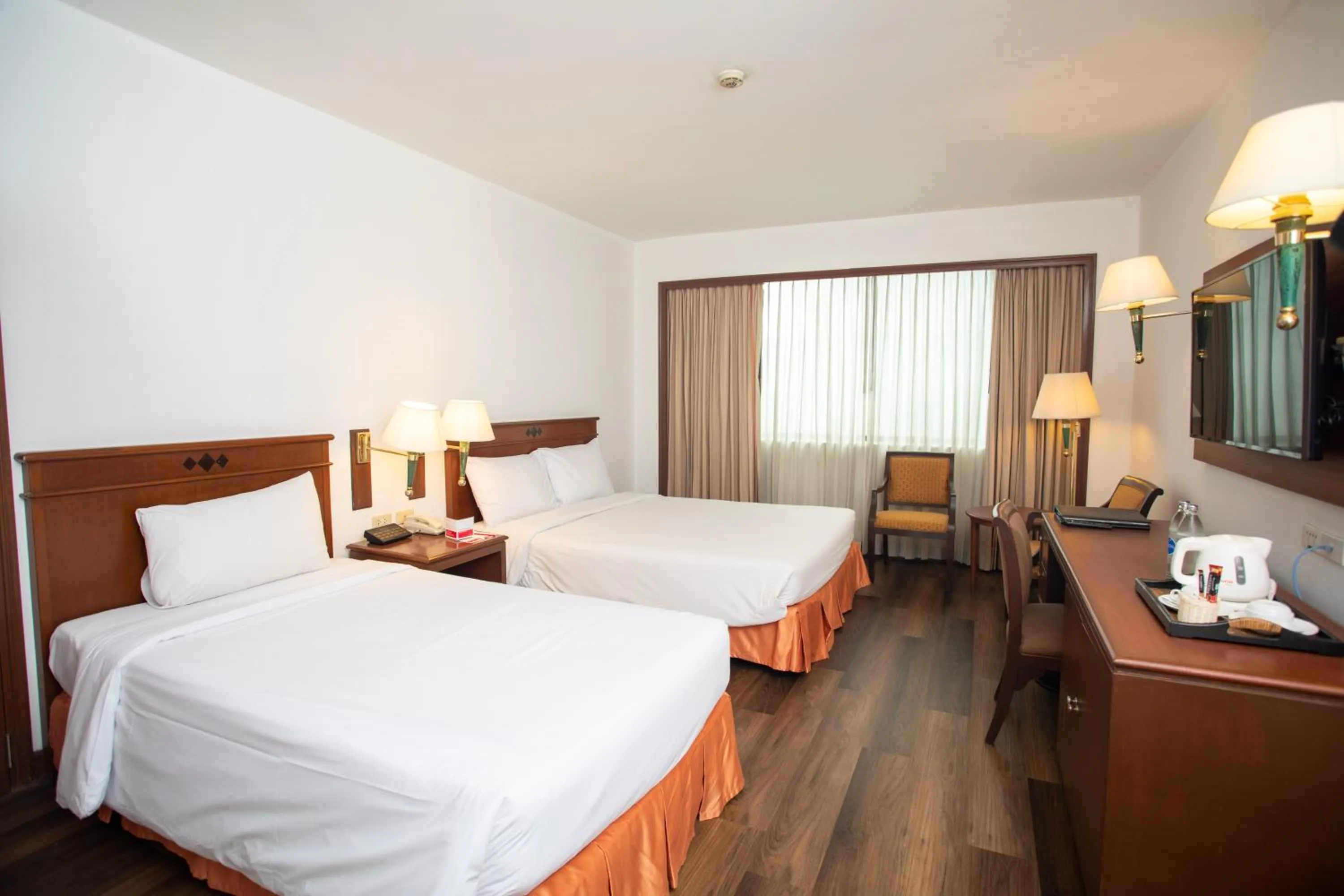 Bed in Ramada by Wyndham D MA Bangkok