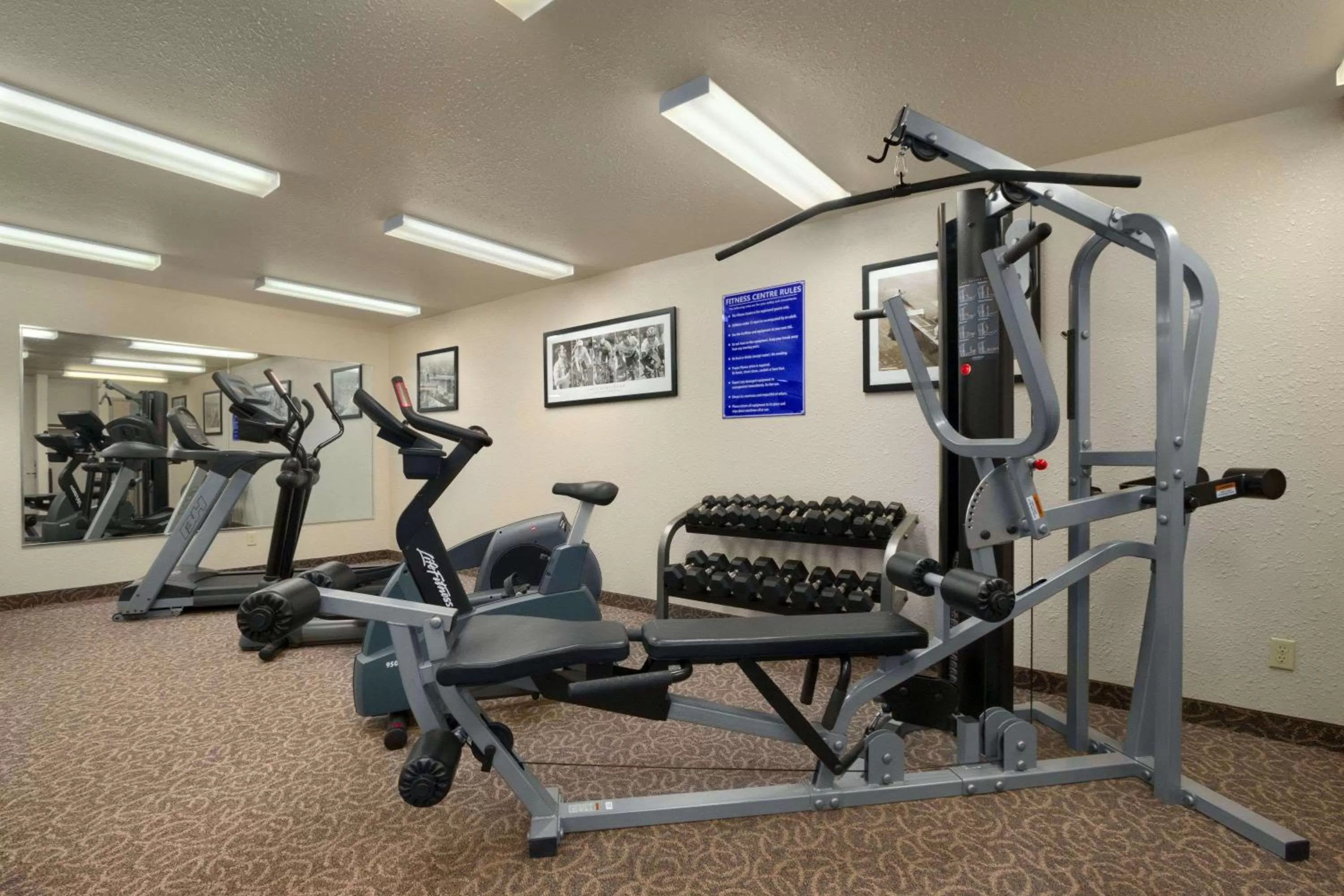 Fitness centre/facilities in Days Inn by Wyndham Red Deer