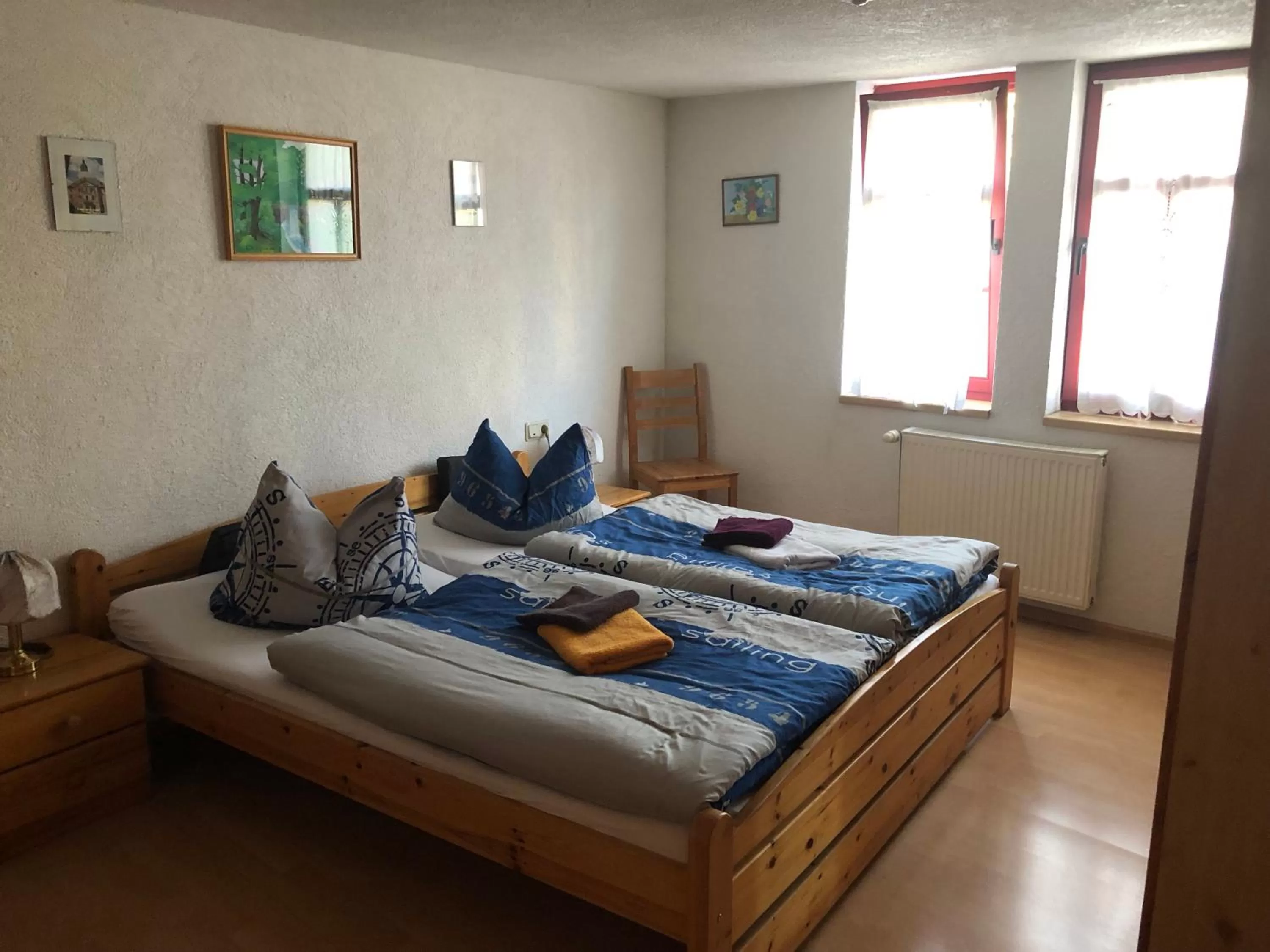 Bed in Gasthaus Zur Weintraube