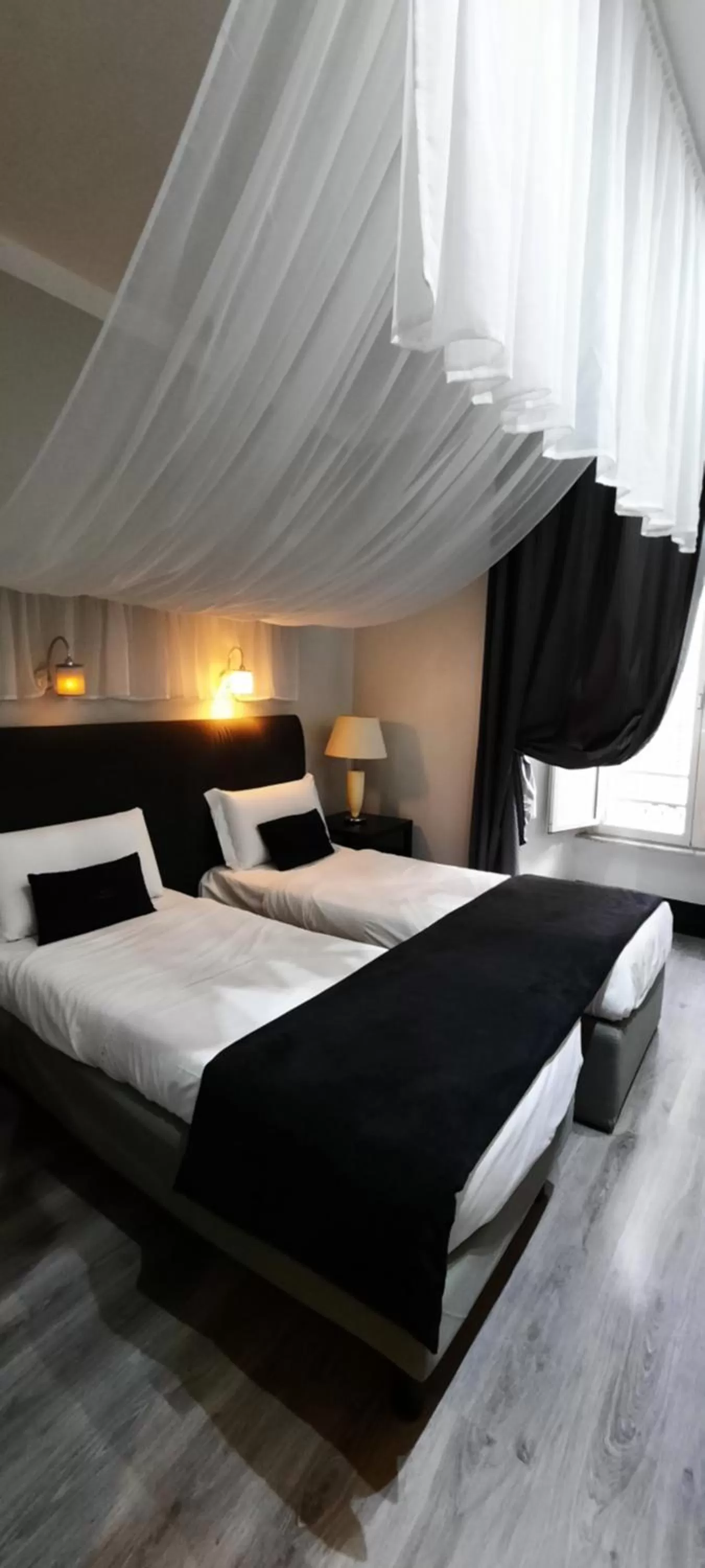 Bed in Hotel Giuggioli