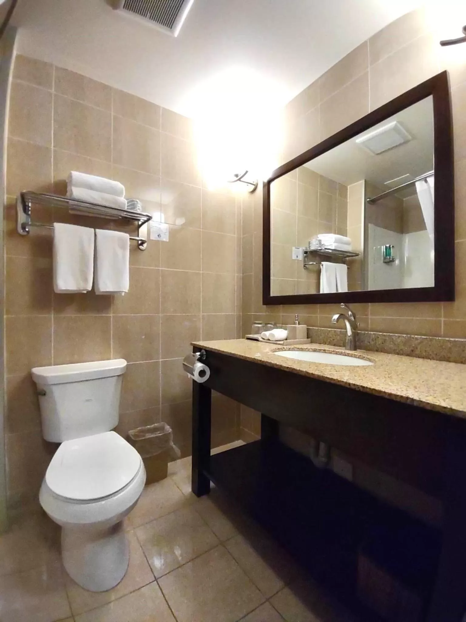 Bathroom in Days Inn & Suites by Wyndham Fort Saskatchewan