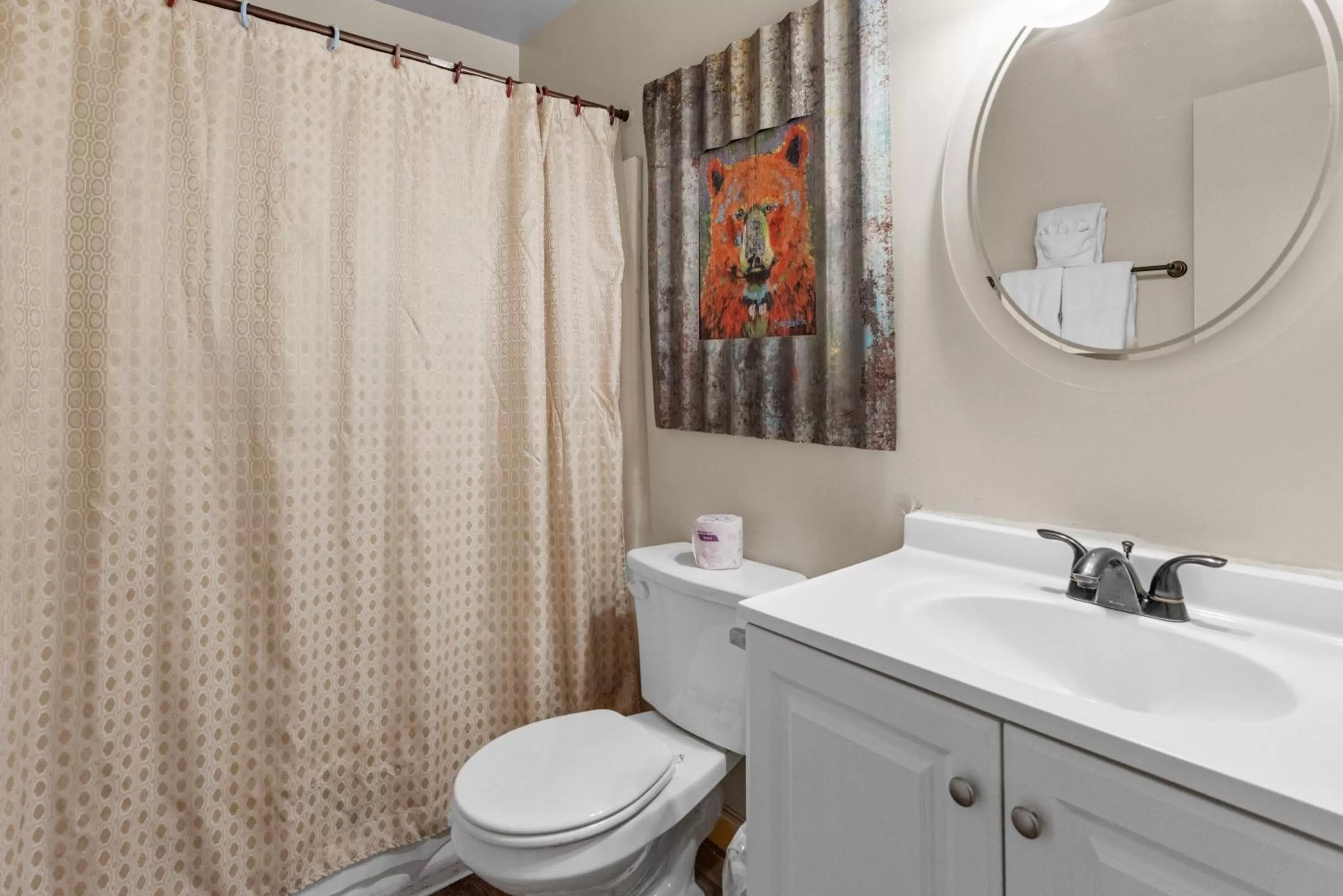 Bathroom in Black Forest Lodge