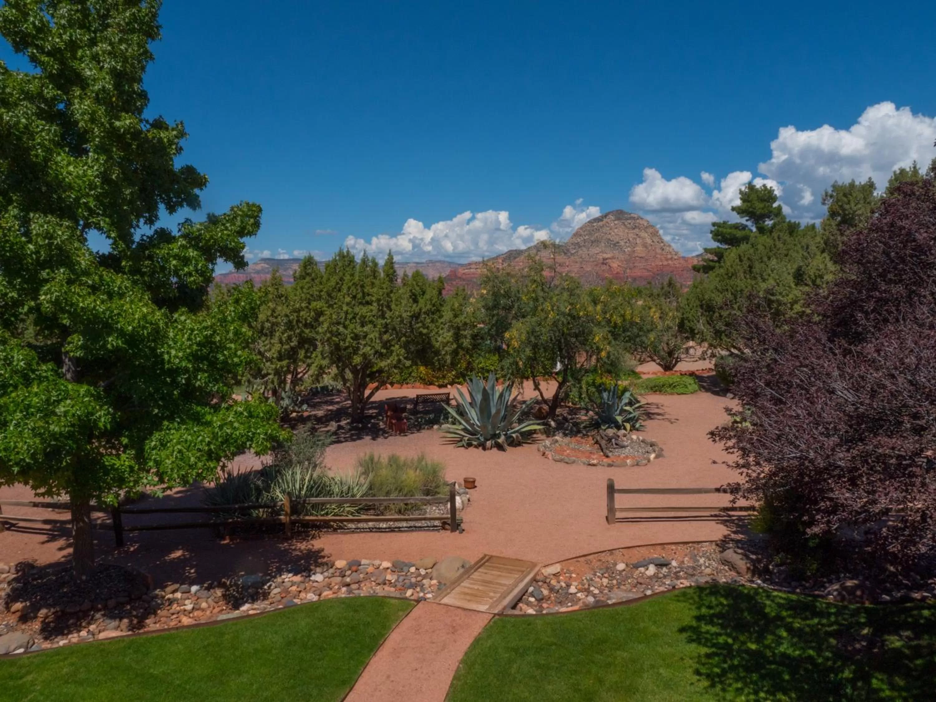 Bird's eye view in Sky Ranch Lodge