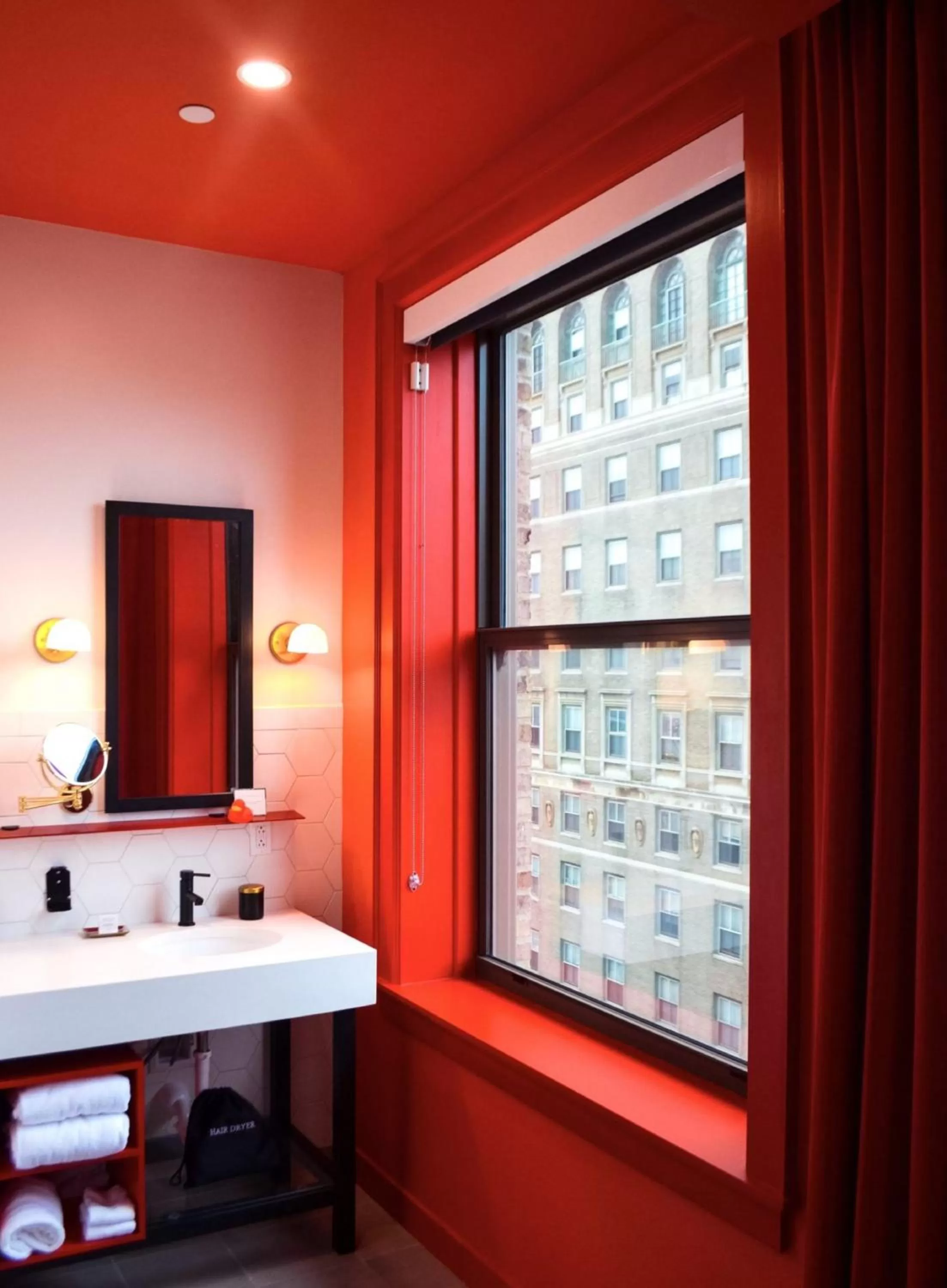 Bathroom in Angad Arts Hotel St Louis, Tapestry Collection by Hilton