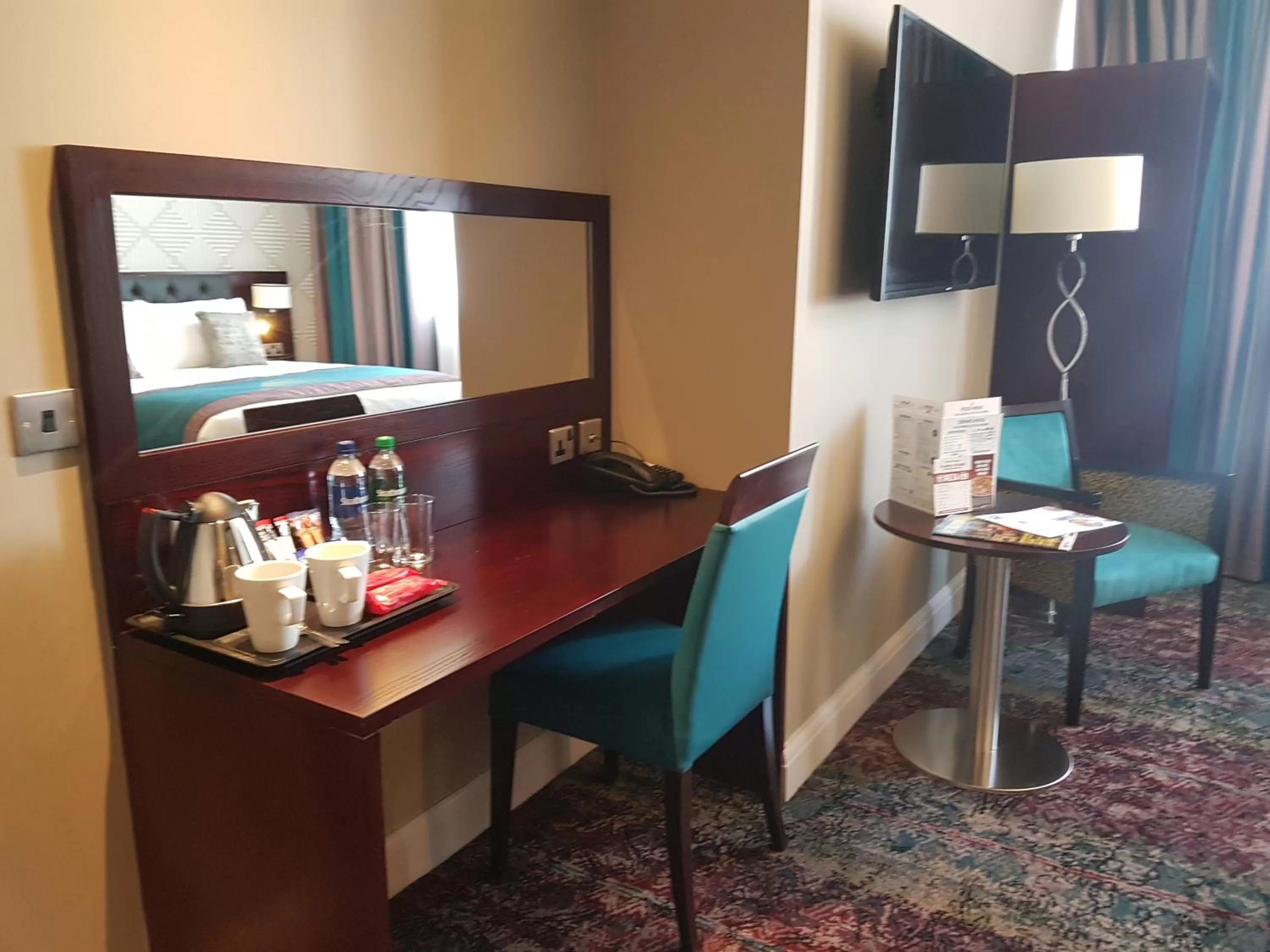 Seating area, TV/Entertainment Center in Admiral of the Humber Wetherspoon