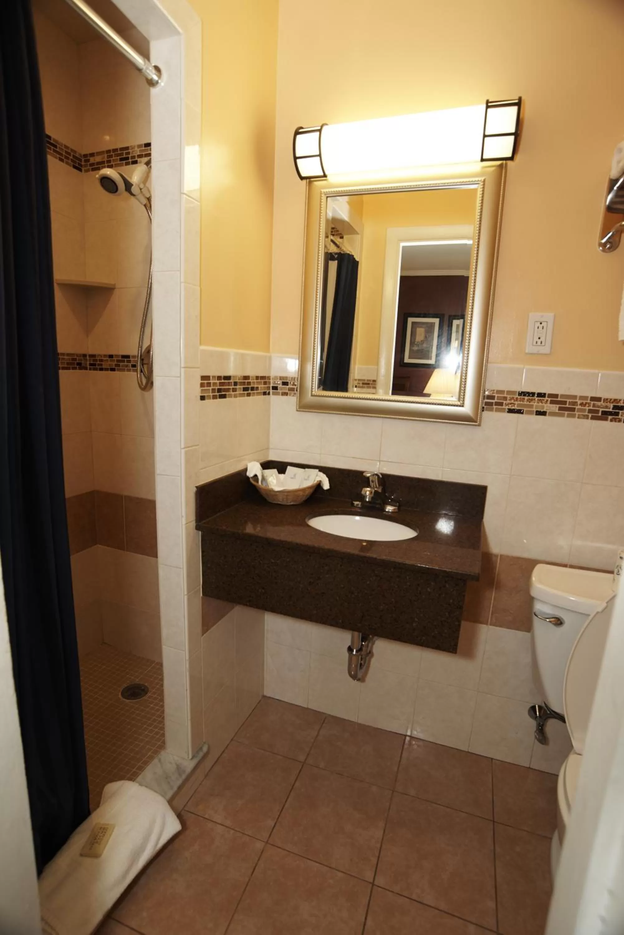 Bathroom in Arbor Inn Motor Lodge - Weymouth