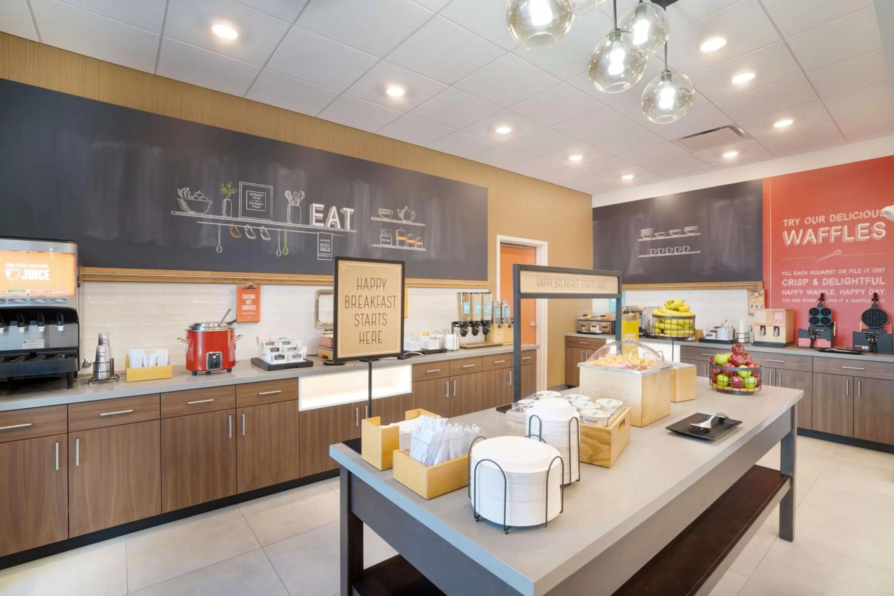 Breakfast in Hampton Inn Greer Greenville, Sc