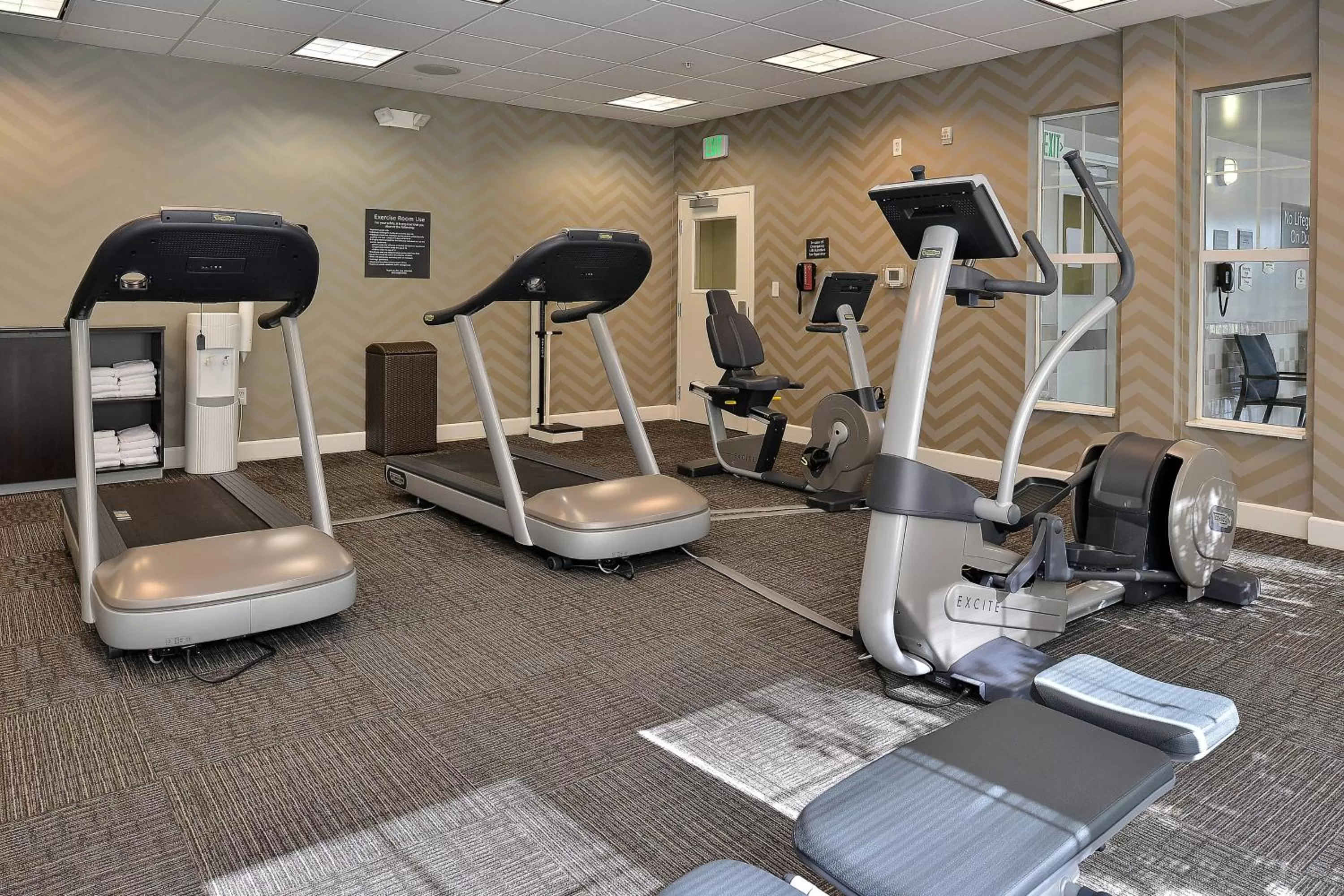 Fitness centre/facilities in Residence Inn by Marriott Denver Airport at Gateway Park