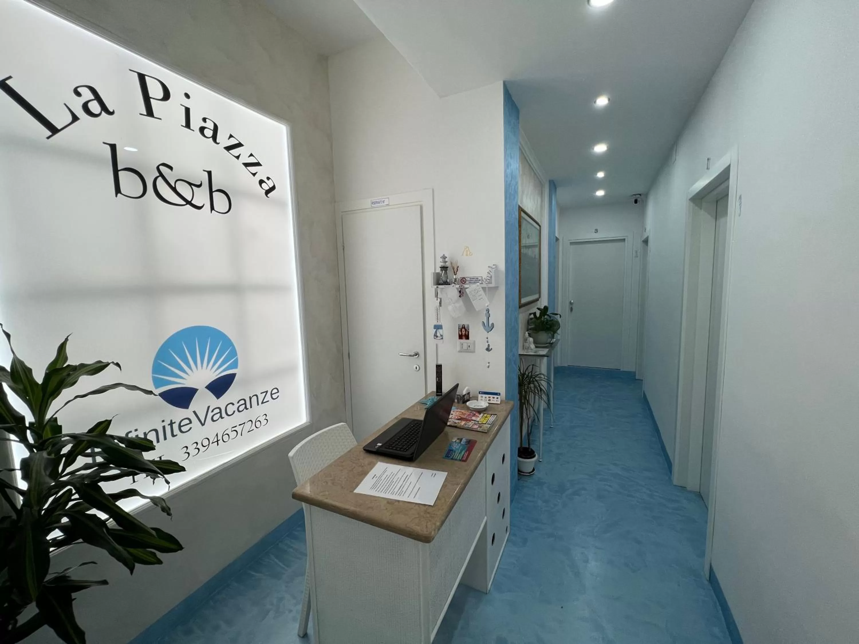 Lobby/Reception in La Piazza BeB