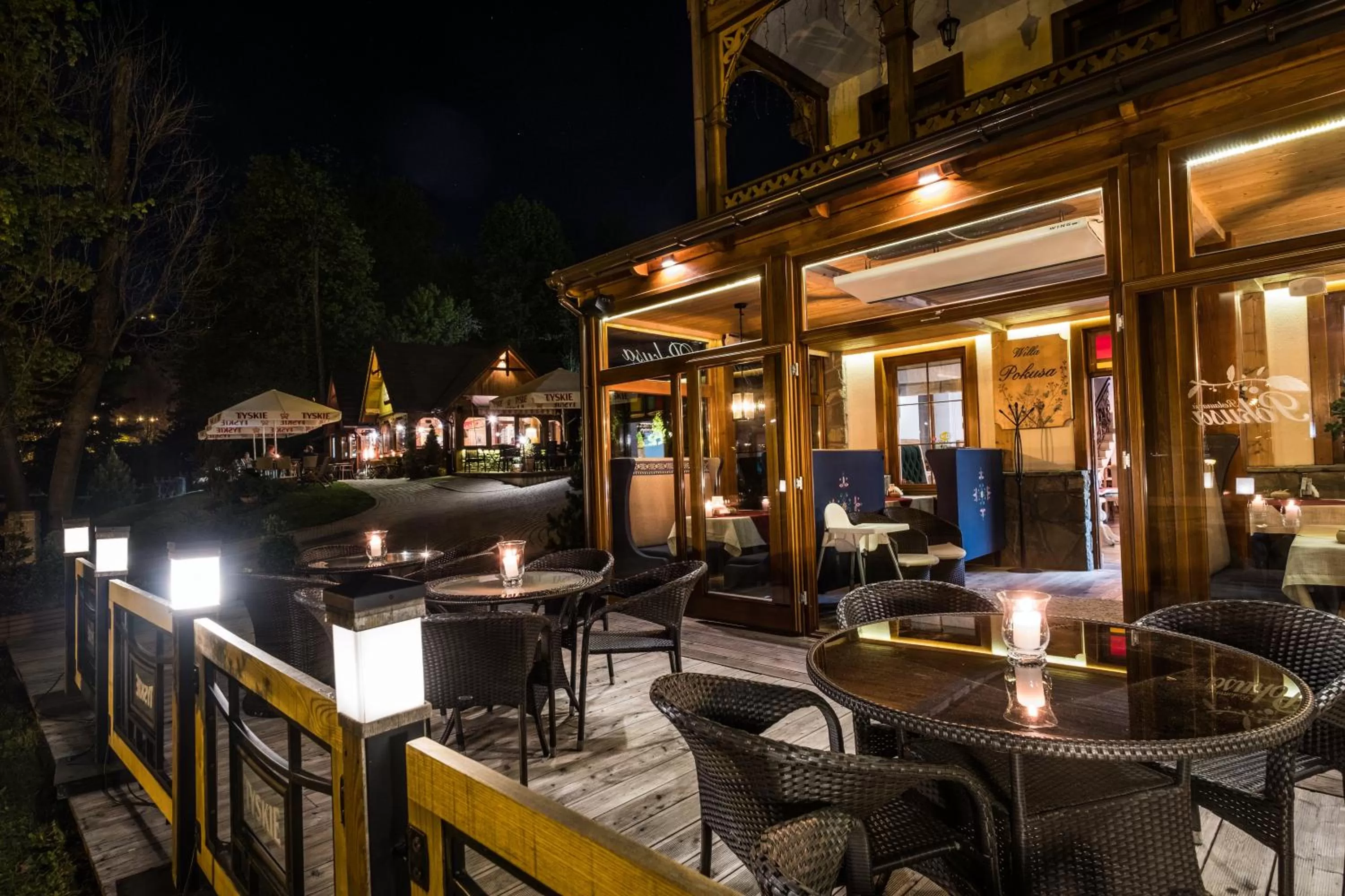 Communal lounge/ TV room in Willa Pokusa