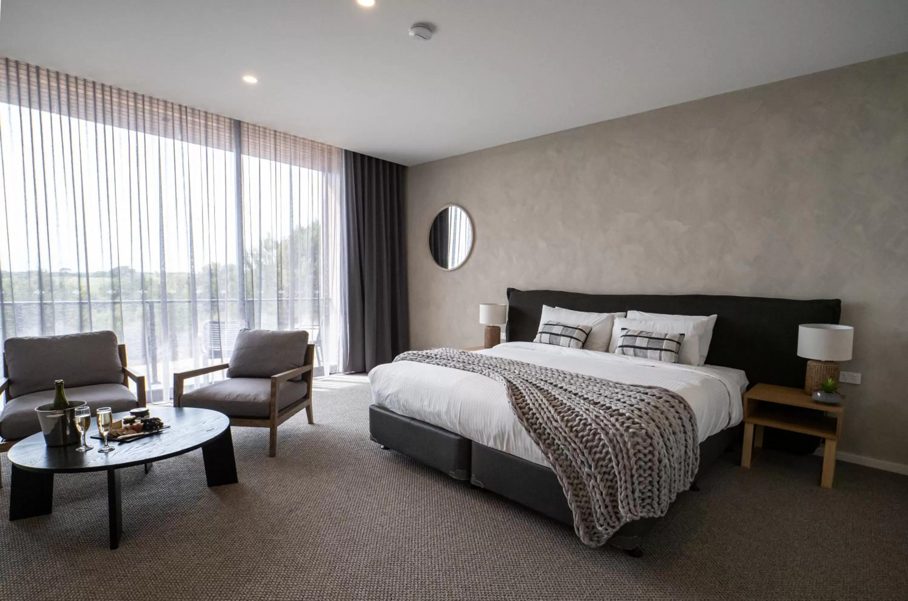 Bed in Links Lodge at The Dunes