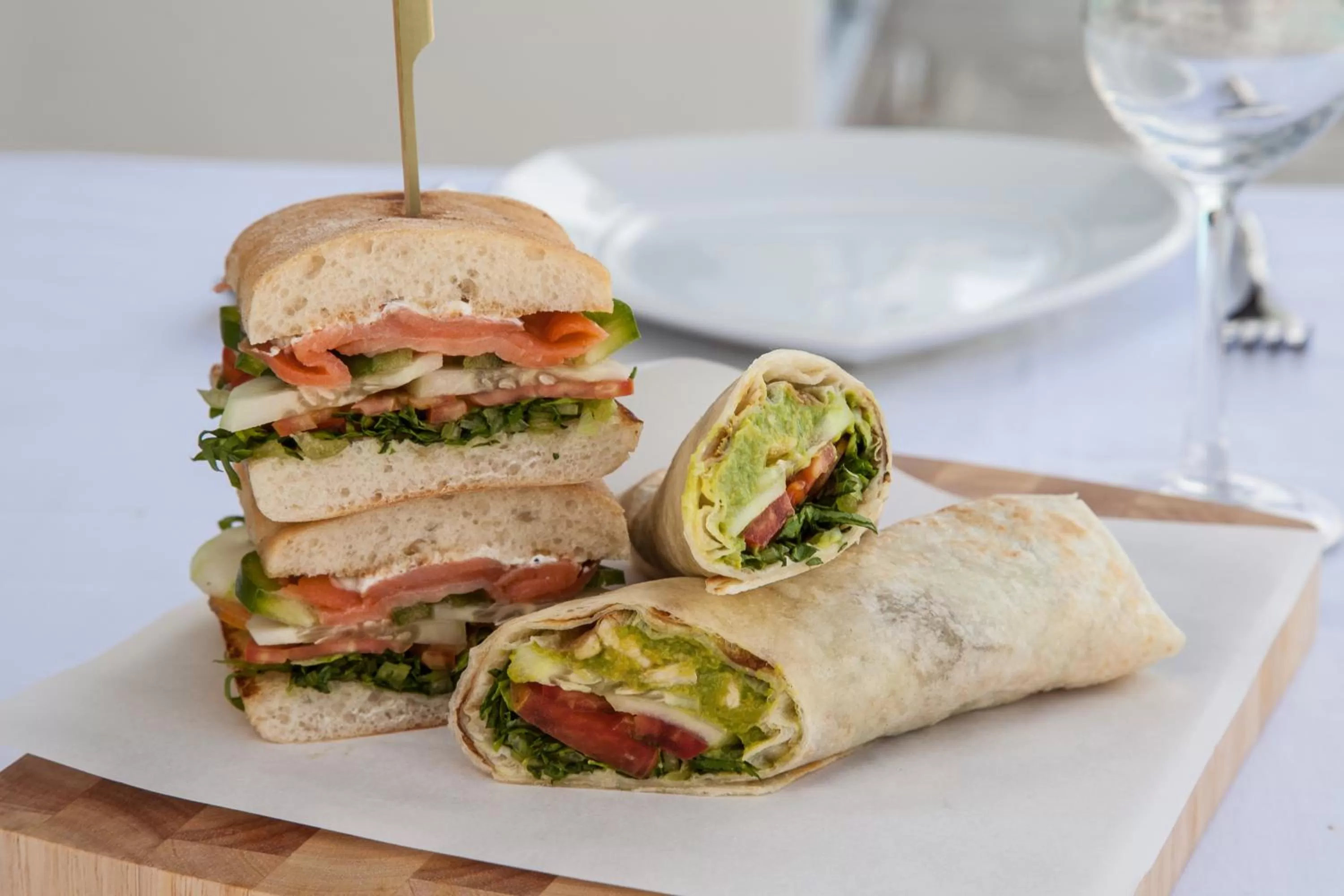 Food close-up in The Privilege Hotel Ezra Beach Club