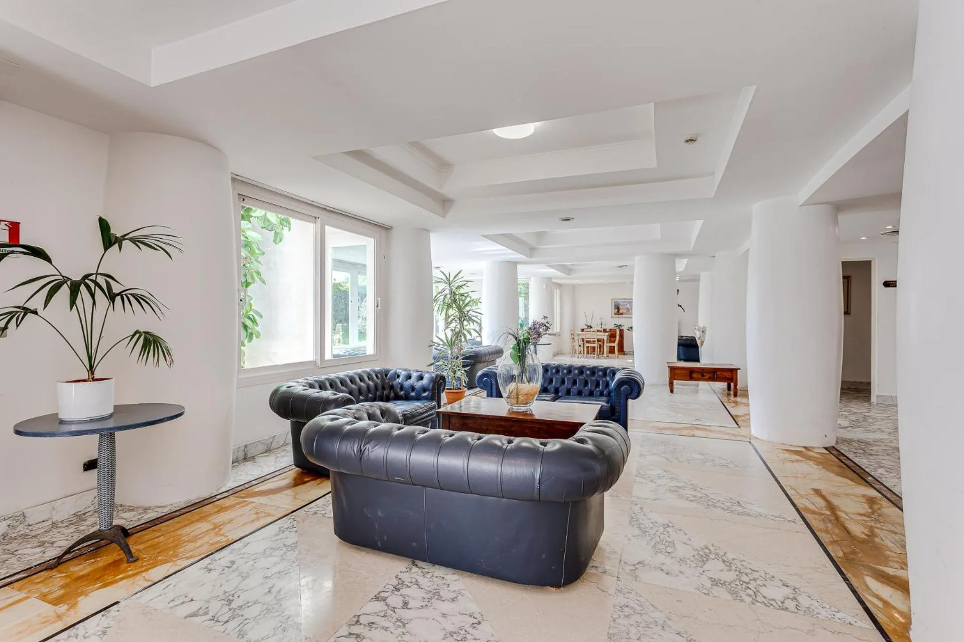 Lobby or reception in Hotel Cavalluccio Marino