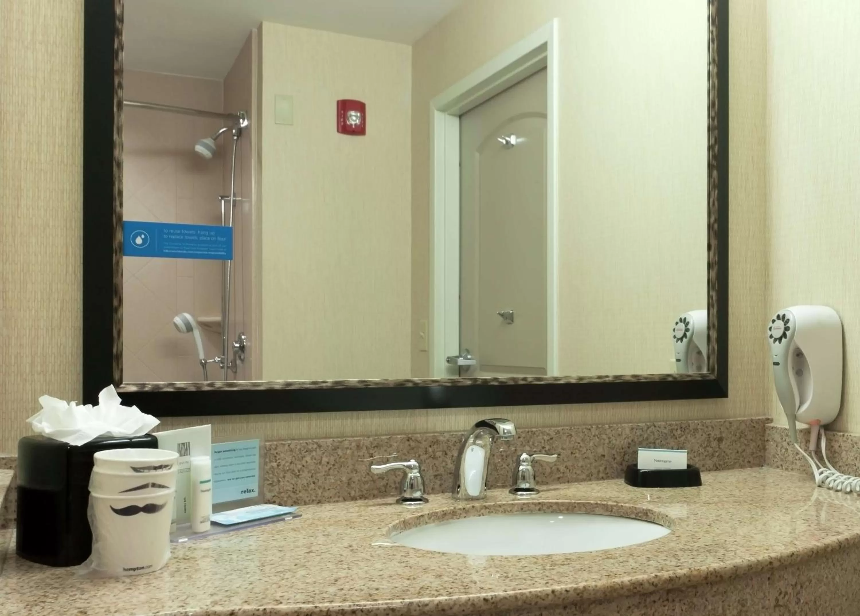 Bathroom in Hampton Inn North Brunswick NJ