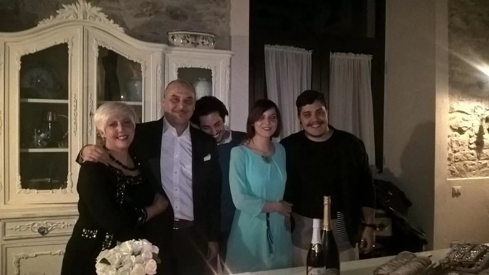 Family in Antica Taverna del Principe