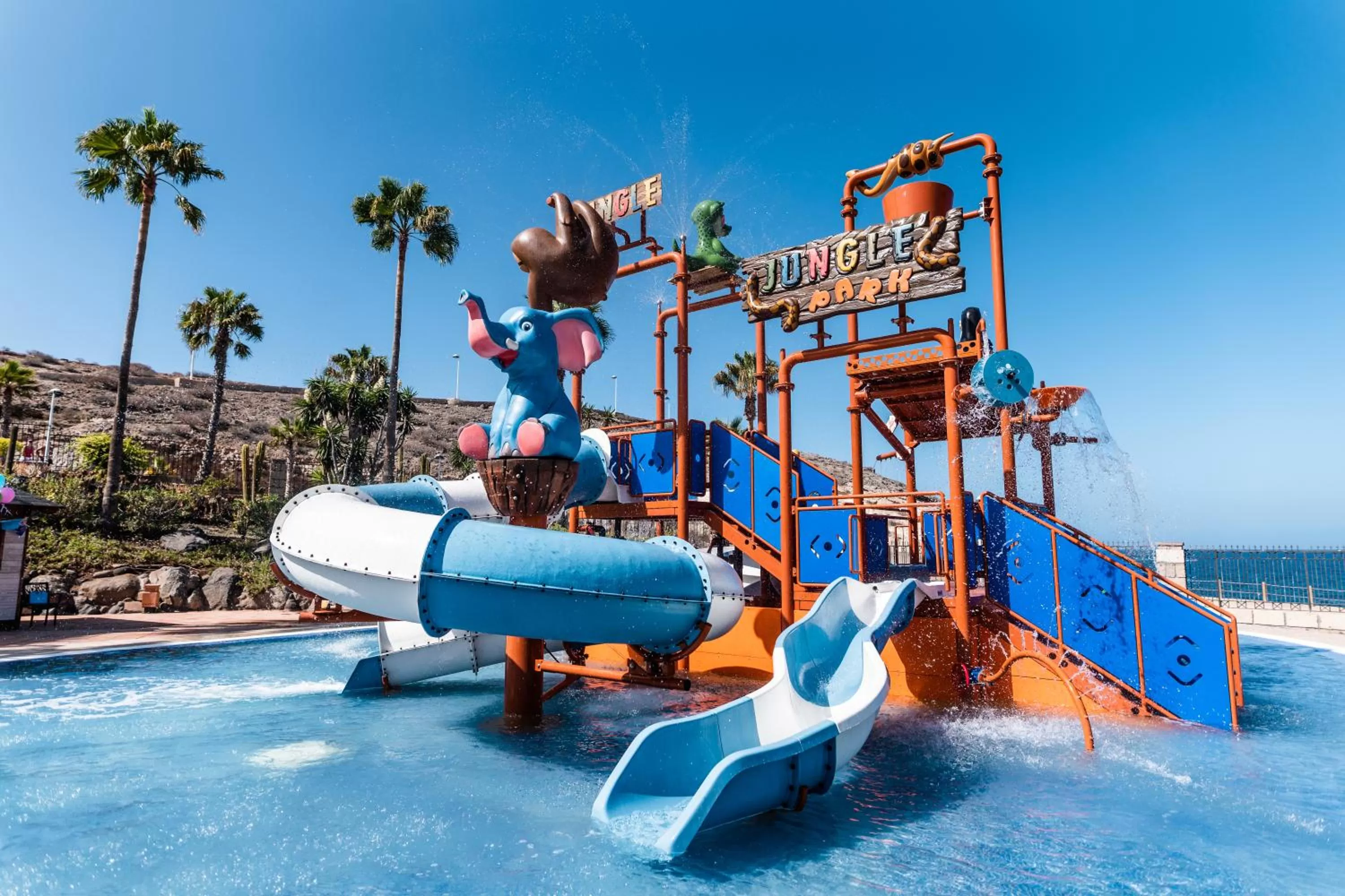 Aqua park in H10 Costa Adeje Palace