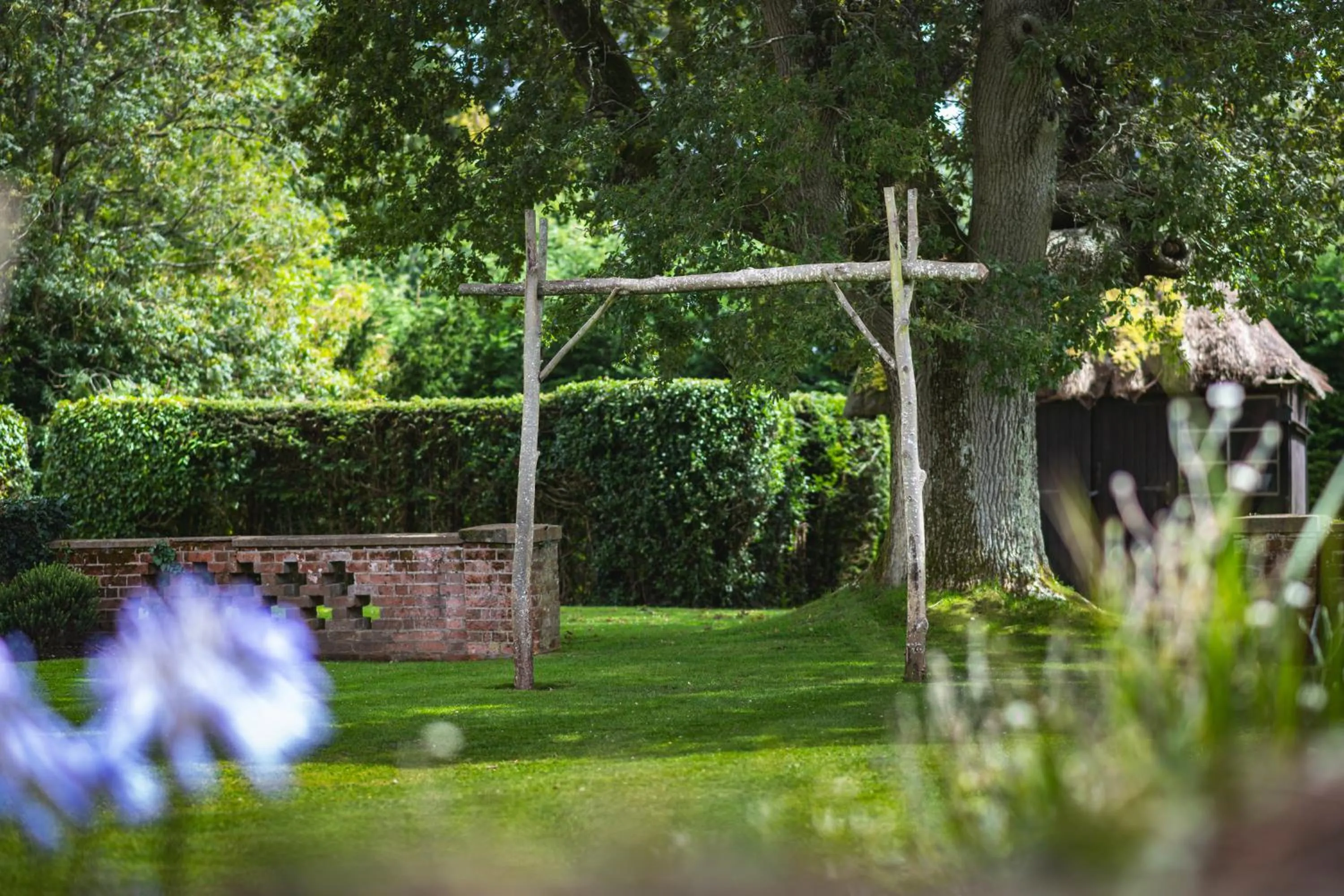 Garden in Bartley Lodge Hotel