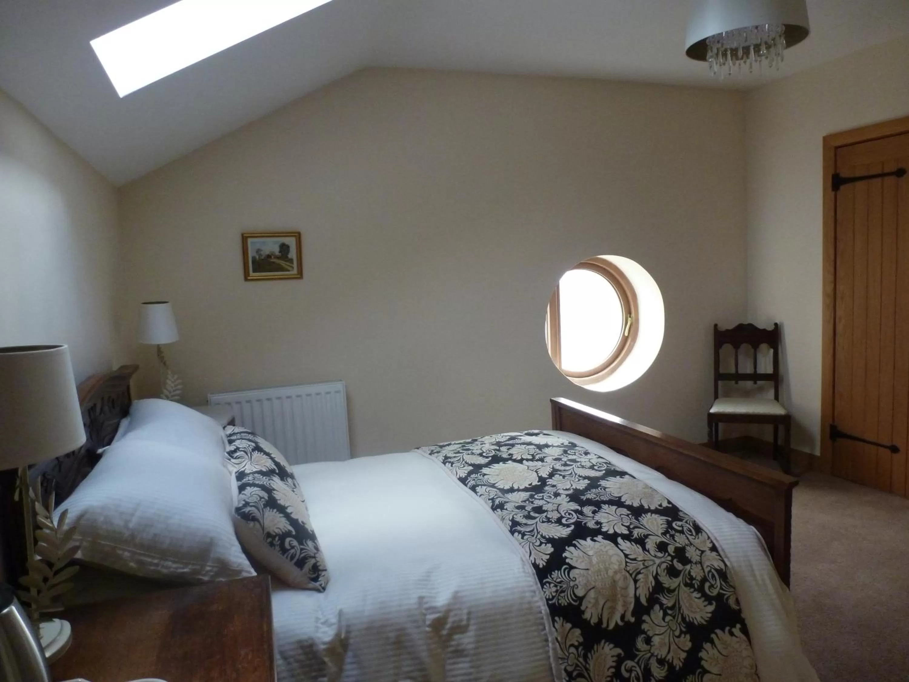 Bed in Mile House Barn Bed & Breakfast