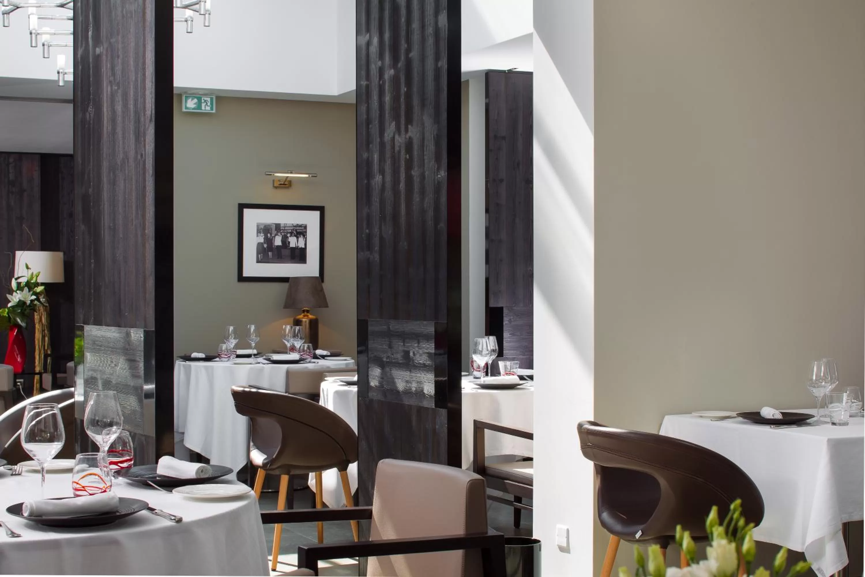 Restaurant/places to eat in Hotel Blanc