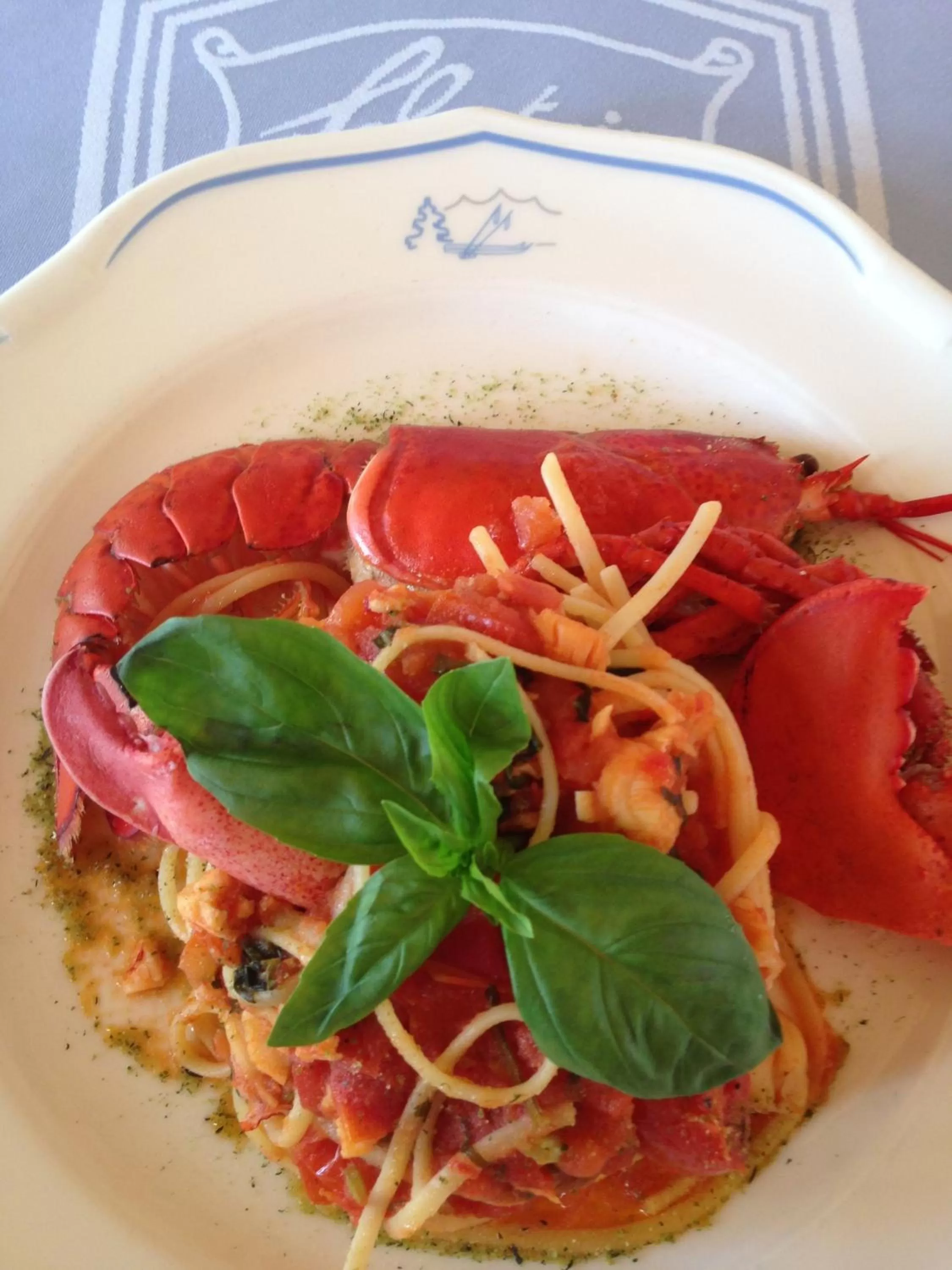 Food close-up in Hotel Salastrains