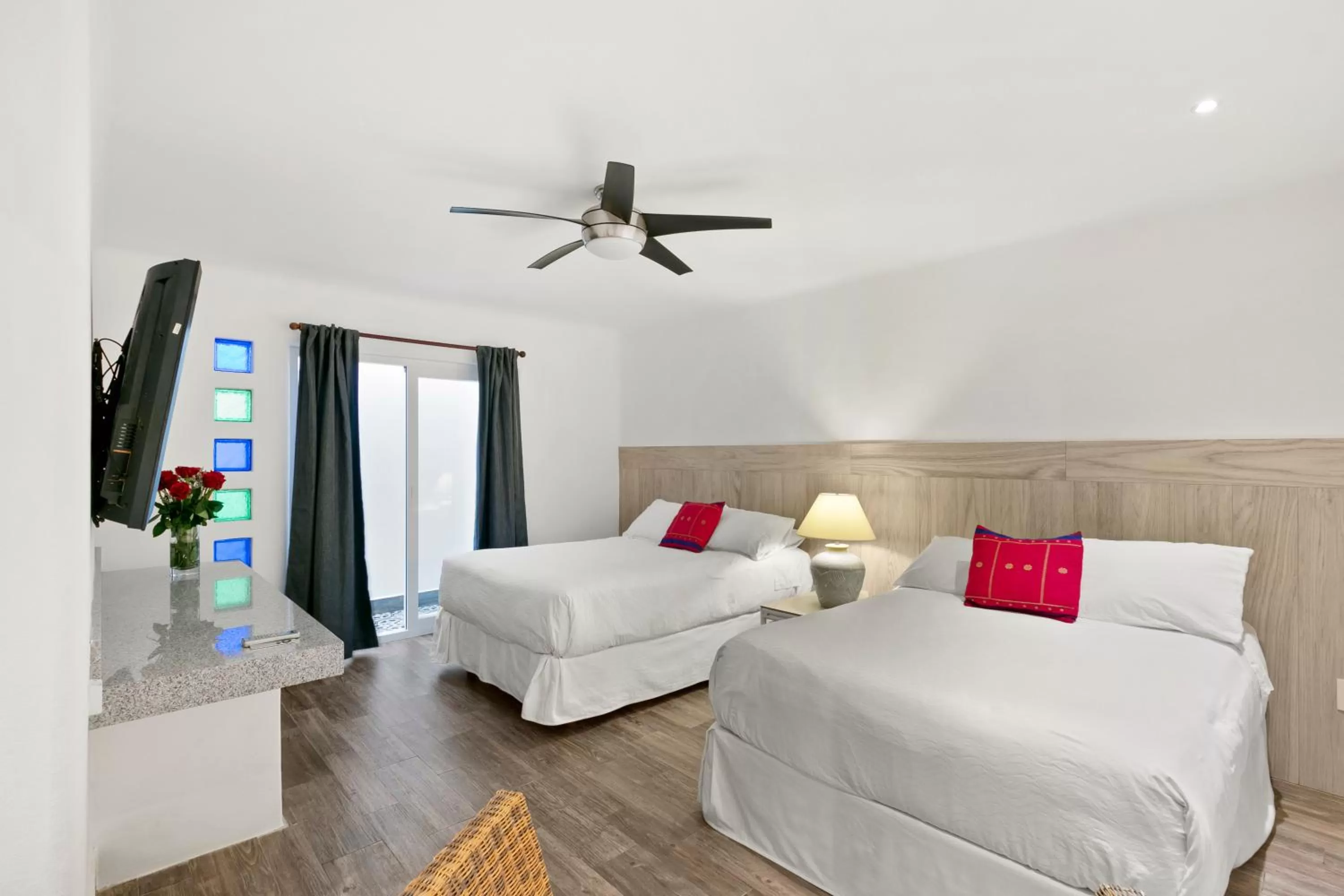 Bedroom, Bed in Casa Tortugas Boutique Hotel - A Hidden Gem in Cancun