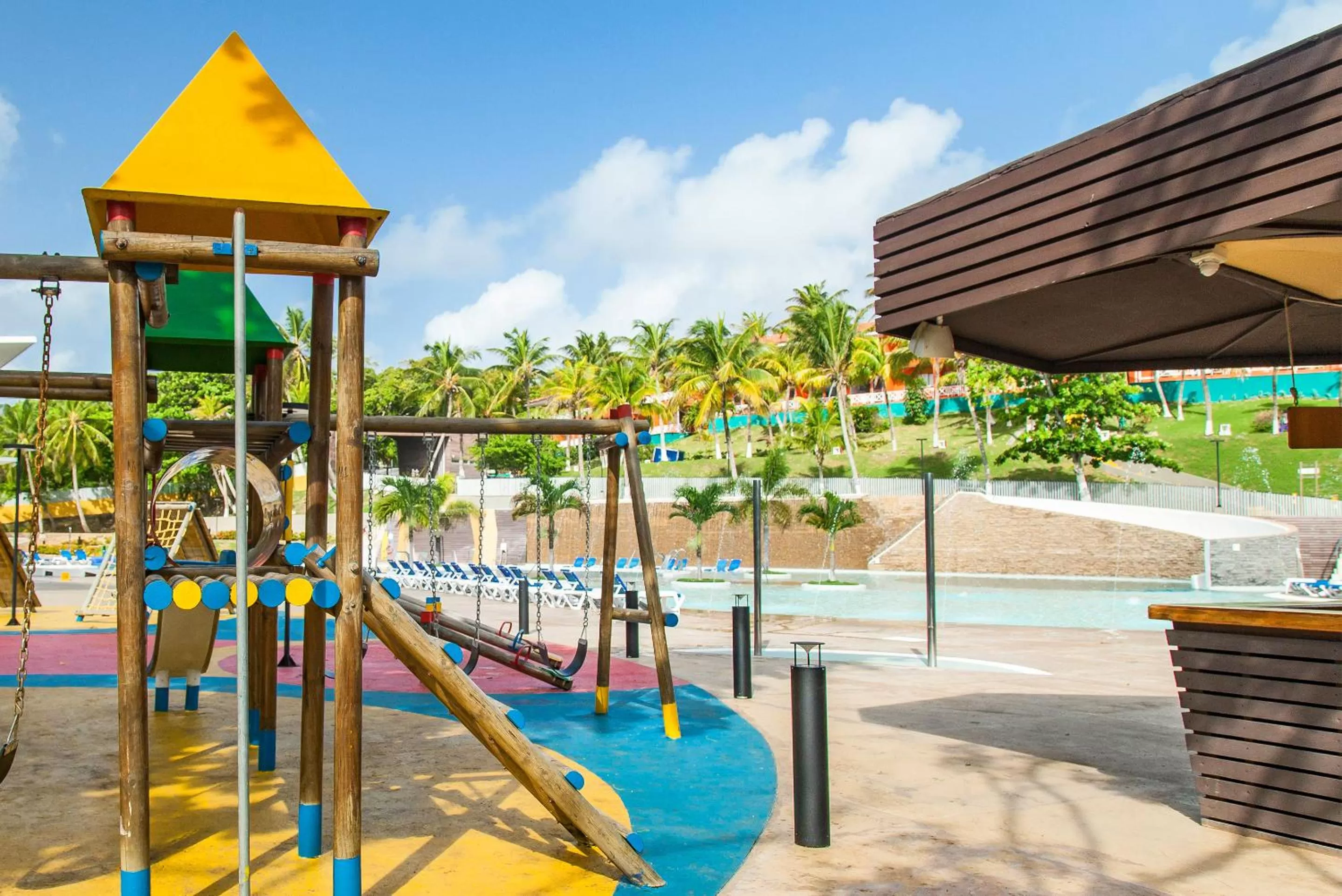 Children play ground in Sol Caribe Campo All Inclusive