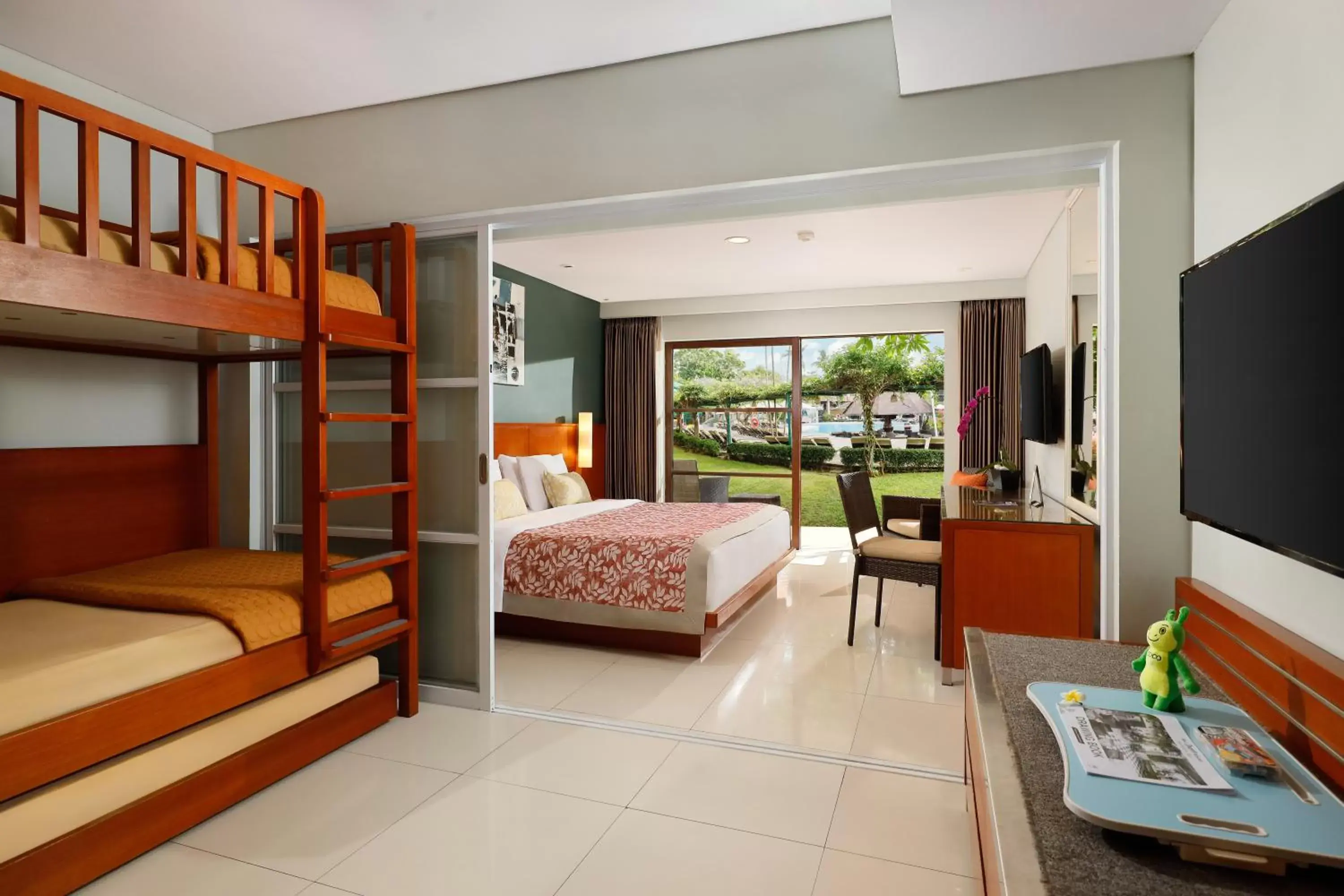 Family Pool View for 5 people in Bali Dynasty Resort Family Pool View for 5 people in Bali Dynasty Resort