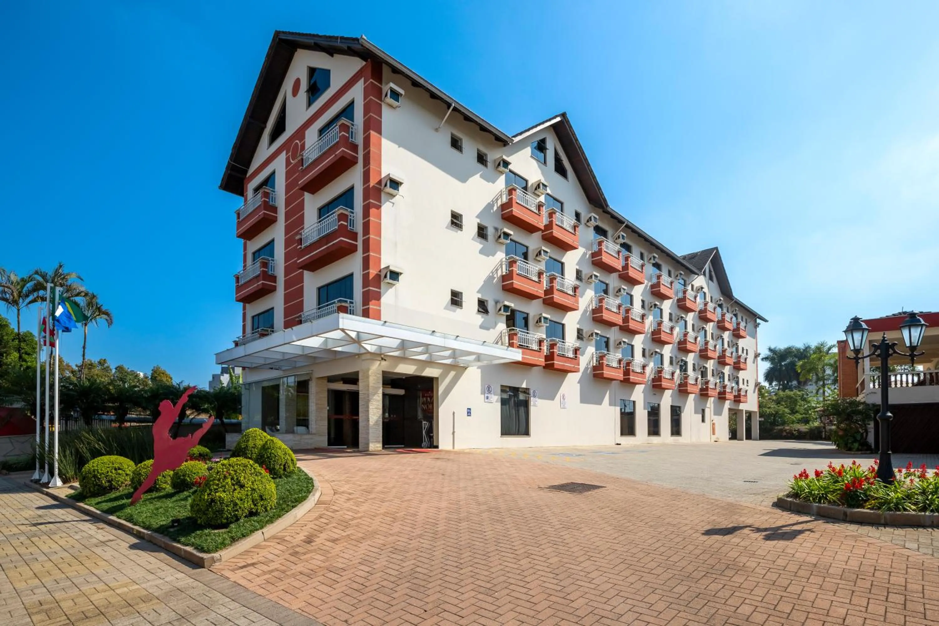 Facade/entrance in Hotel Plaza Norte