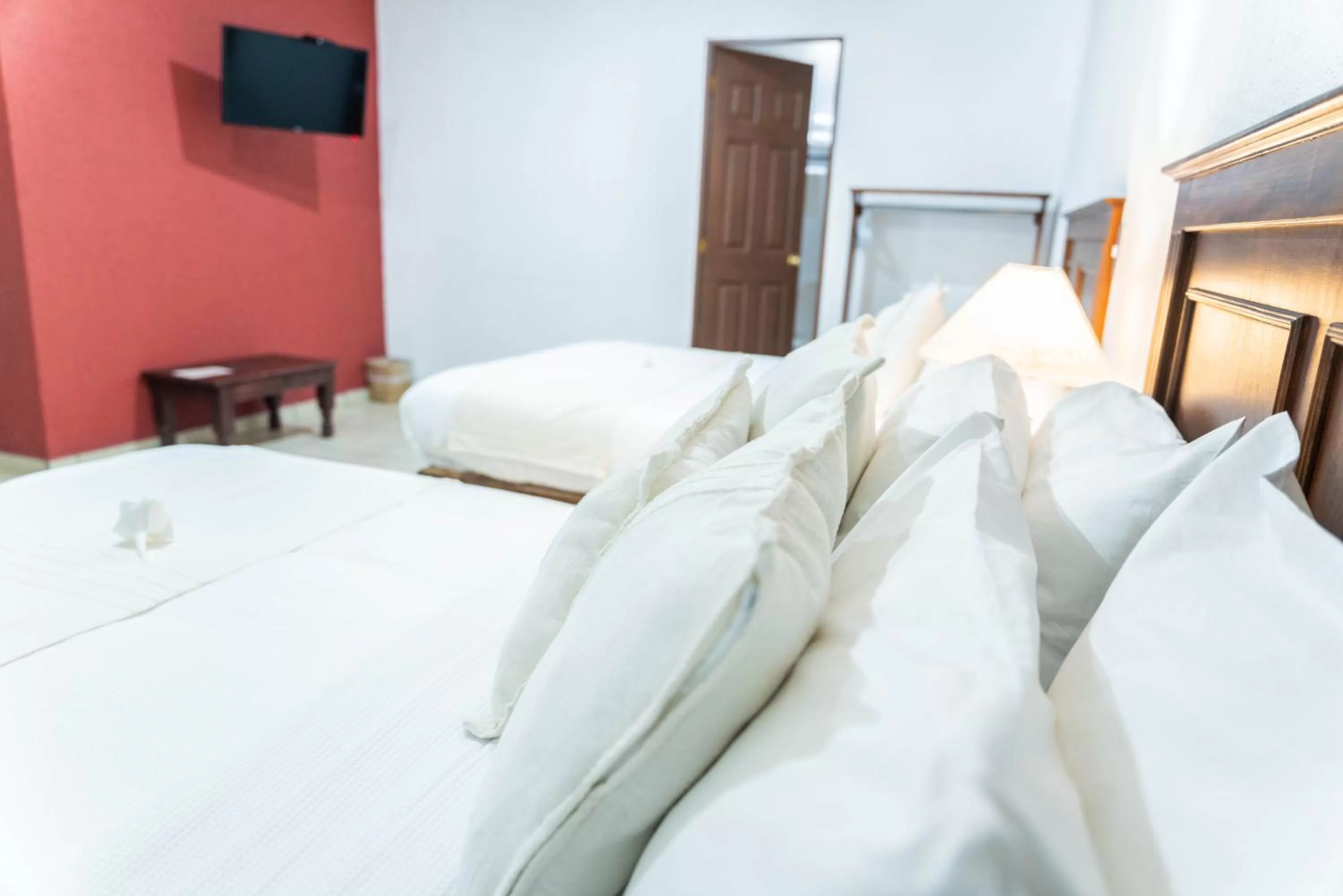 Bed in Casa Graciela Hotel Pátzcuaro