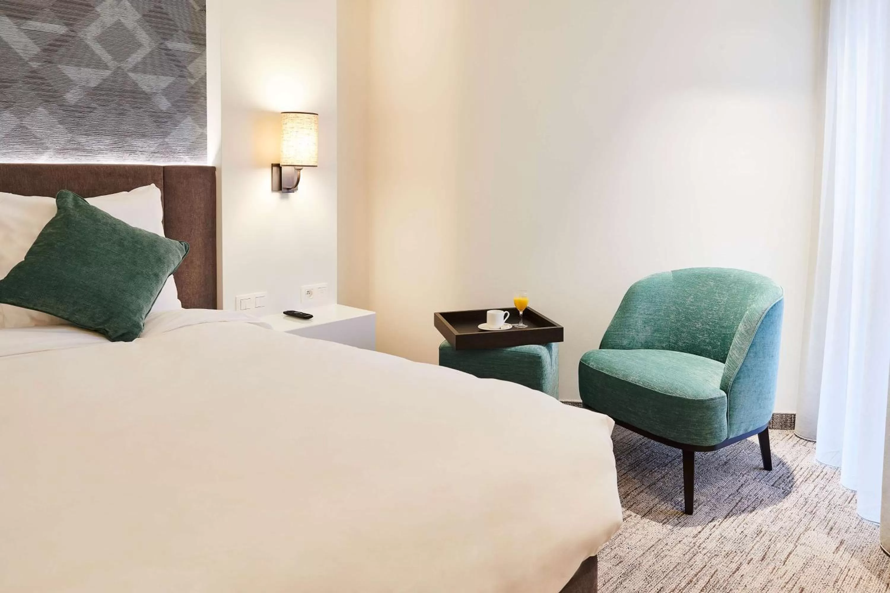 Photo of the whole room, Bed in Keizershof Hotel Aalst