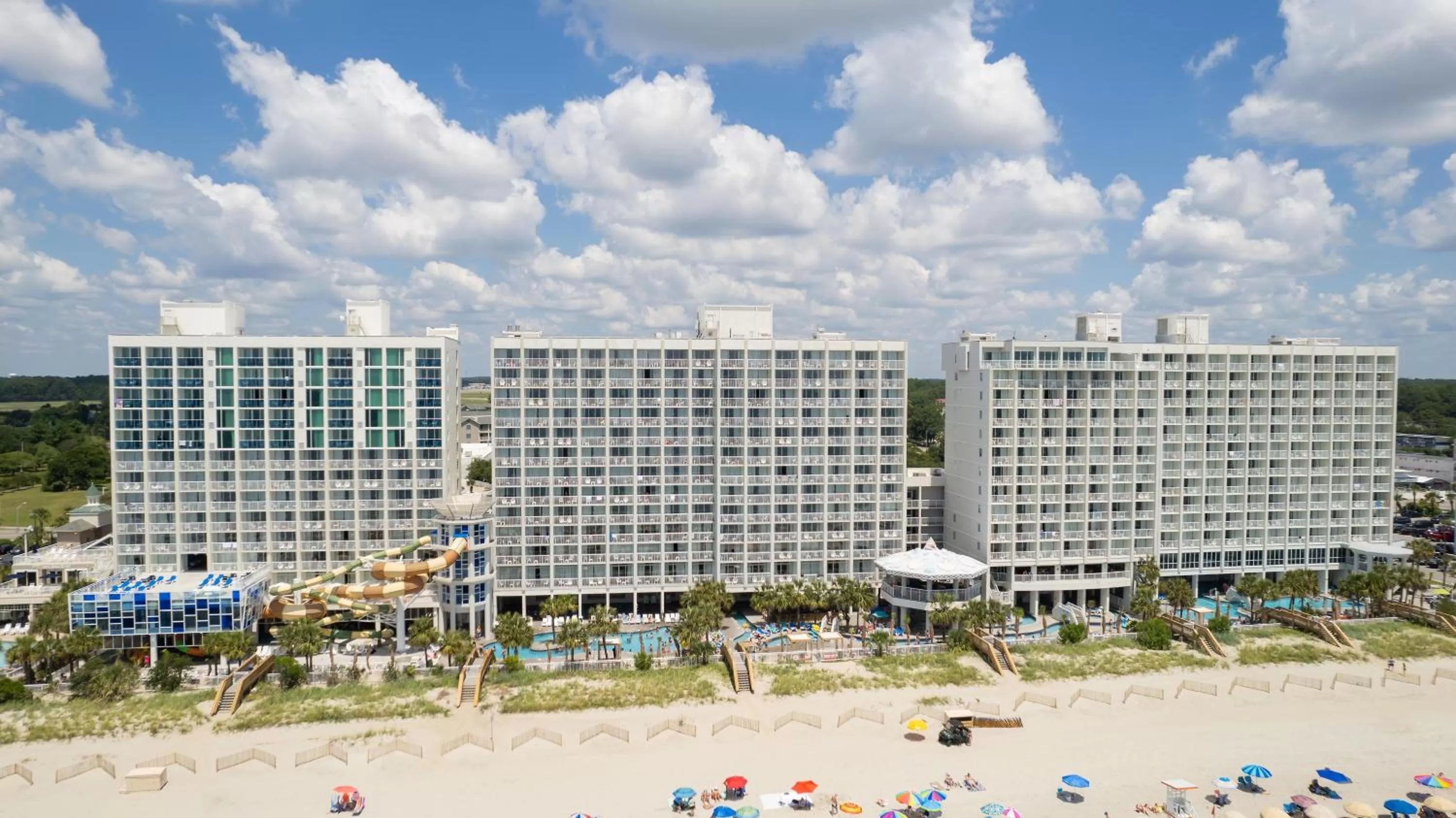 Bird's eye view in Crown Reef Beach Resort and Waterpark