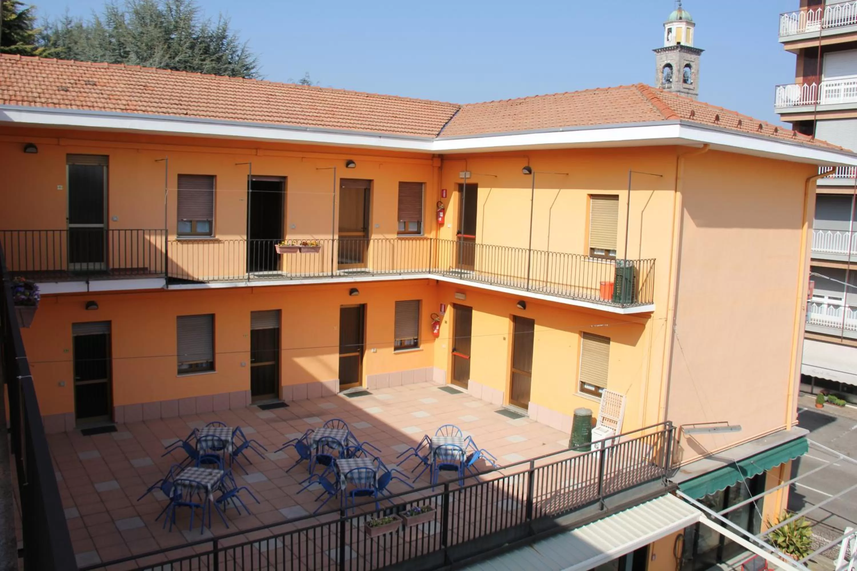 Balcony/Terrace in Albergo Roma