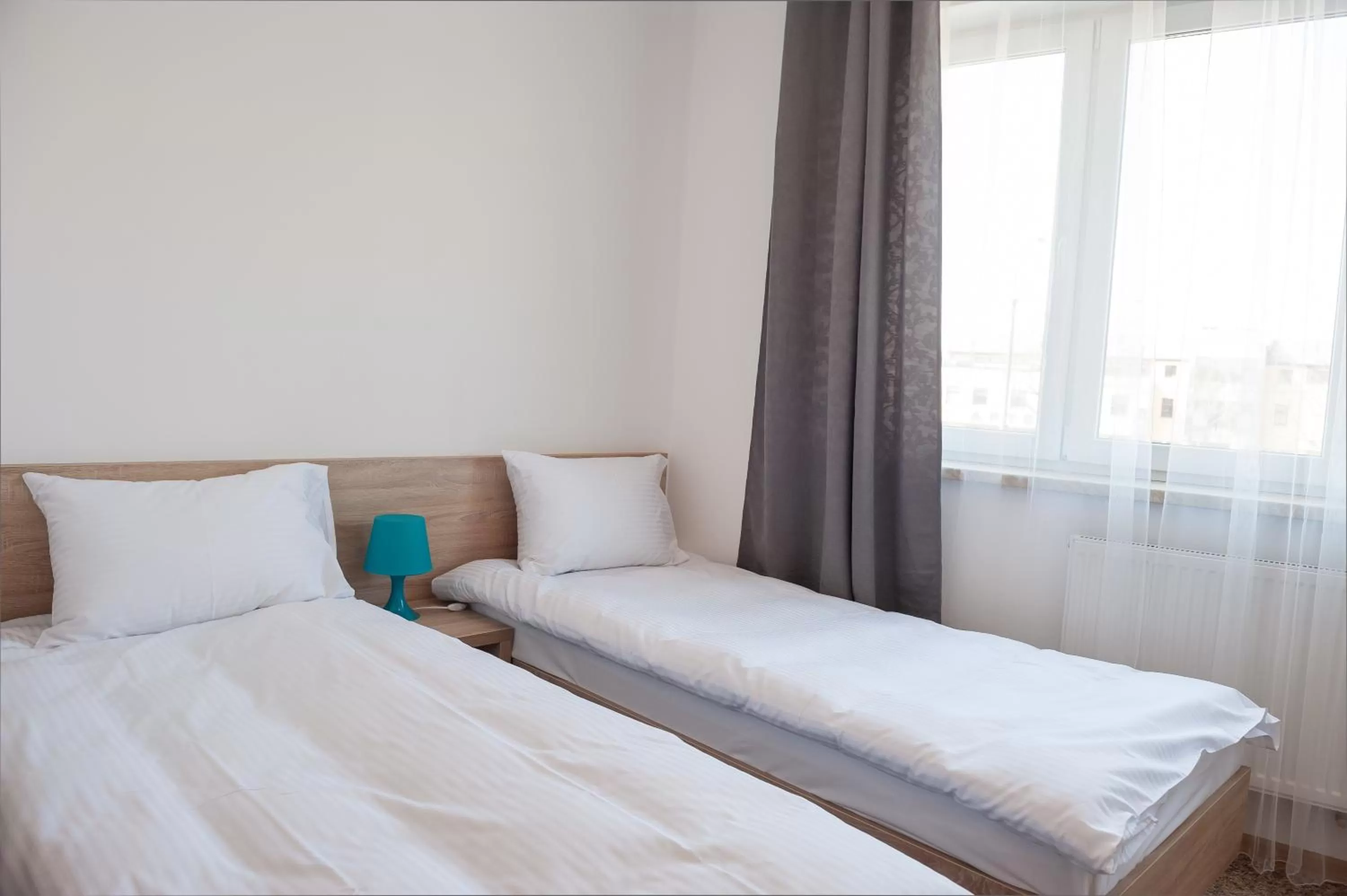 Photo of the whole room, Bed in Patra