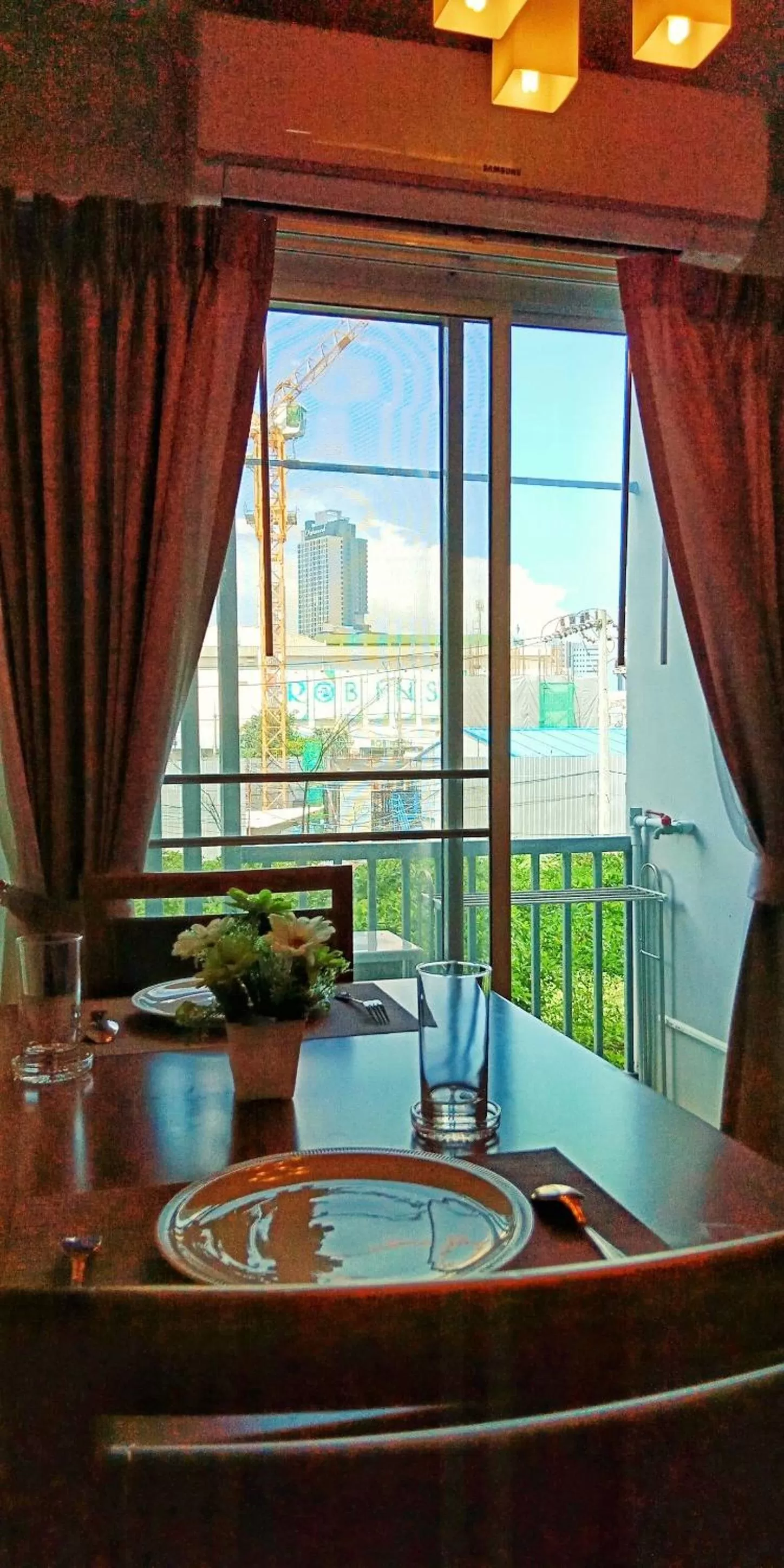 Dining area in The Sriracha Residence