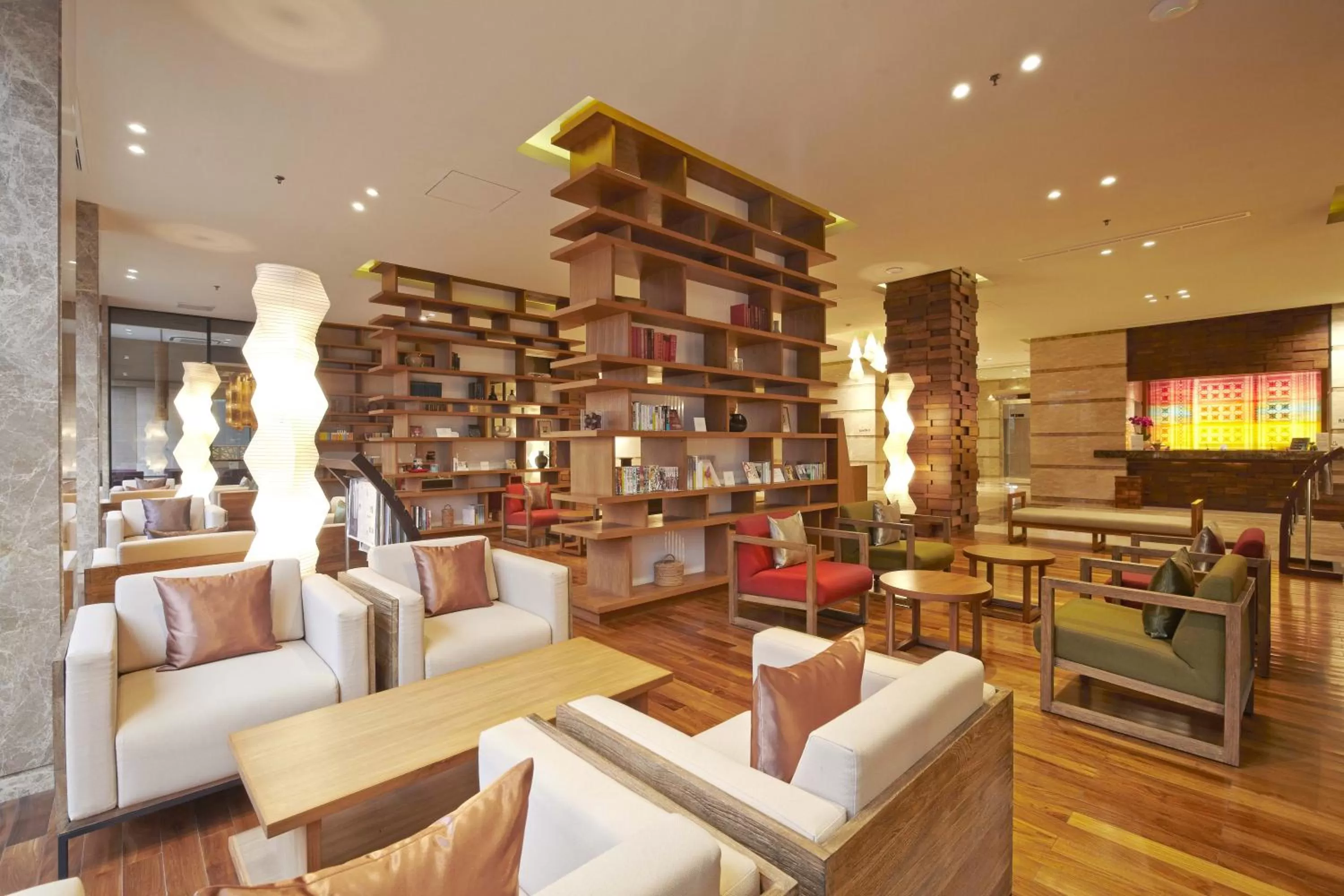 Lobby or reception in Axia South Cikarang Service Apartment