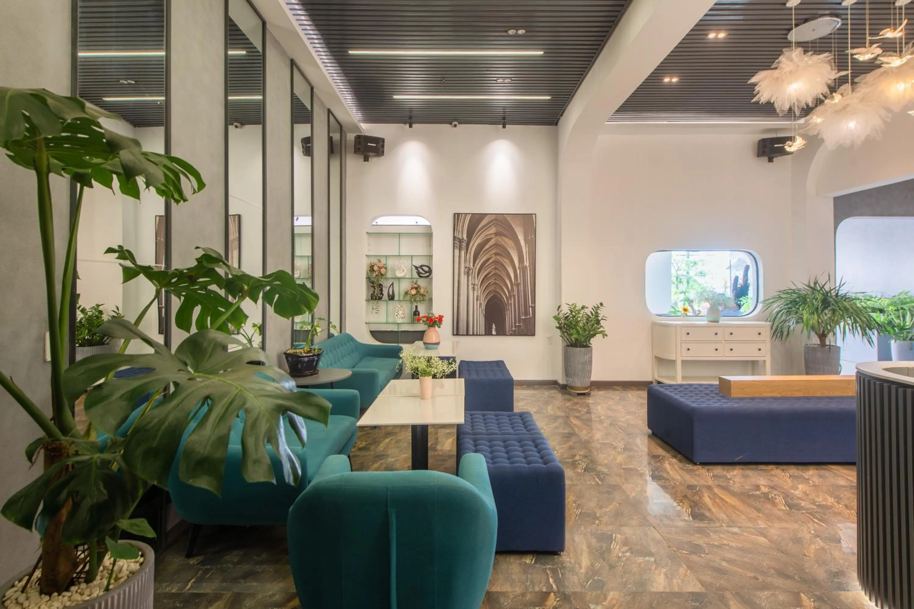 Lobby or reception in Tasme Hotel