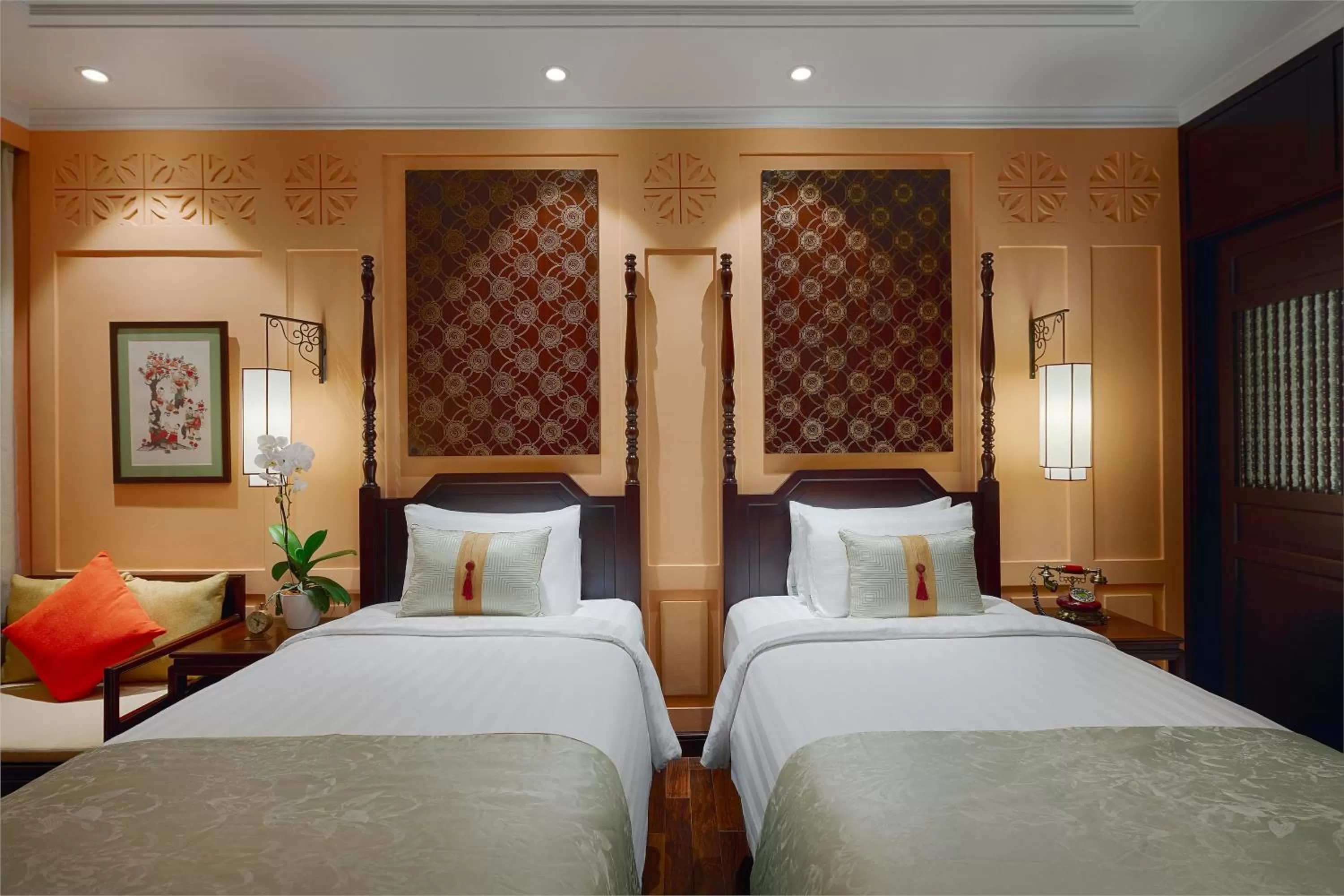 Bedroom, Bed in Little Riverside Hoi An . A Luxury Hotel & Spa