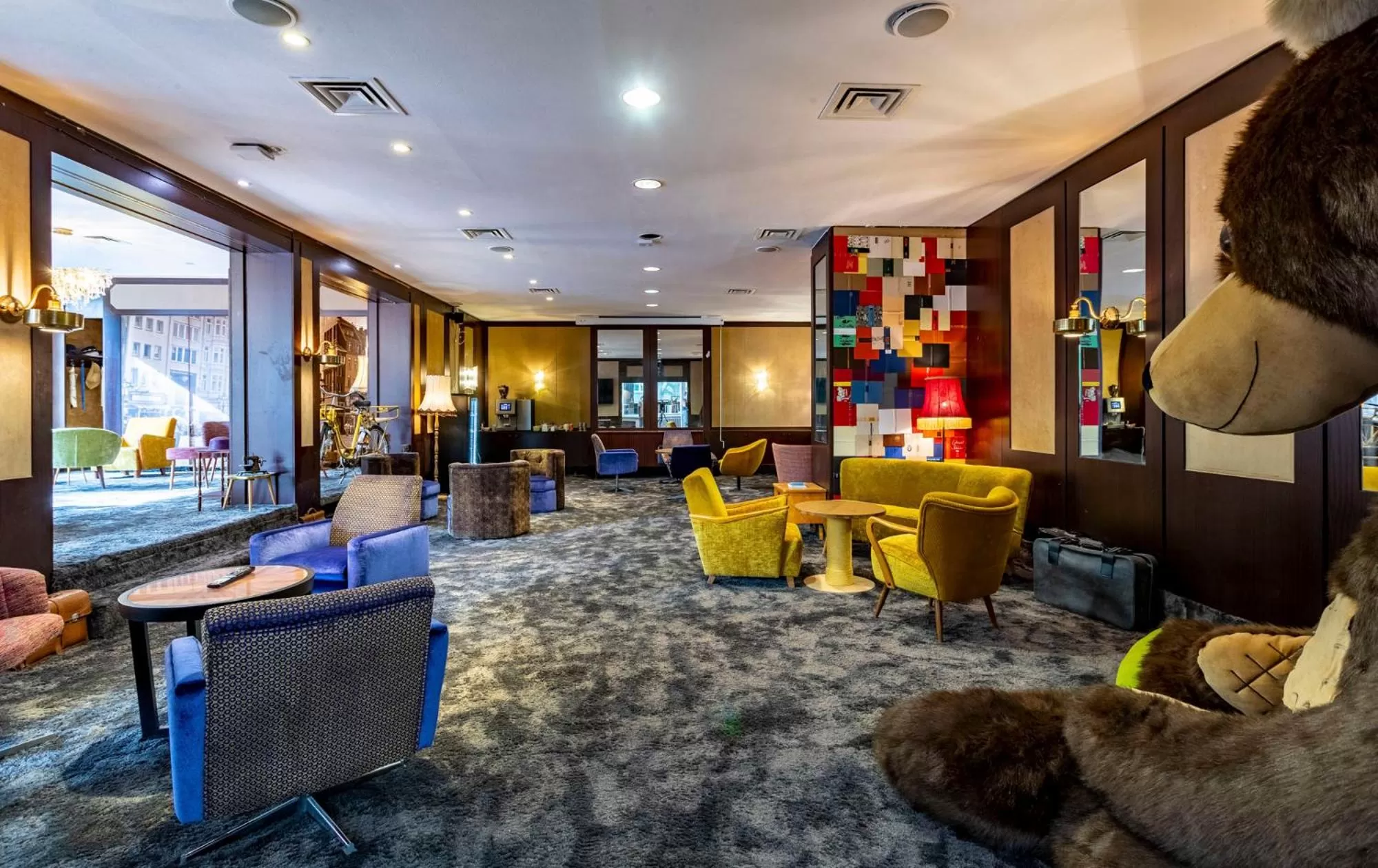 Lobby or reception in tinyTwice Hotel Bonn