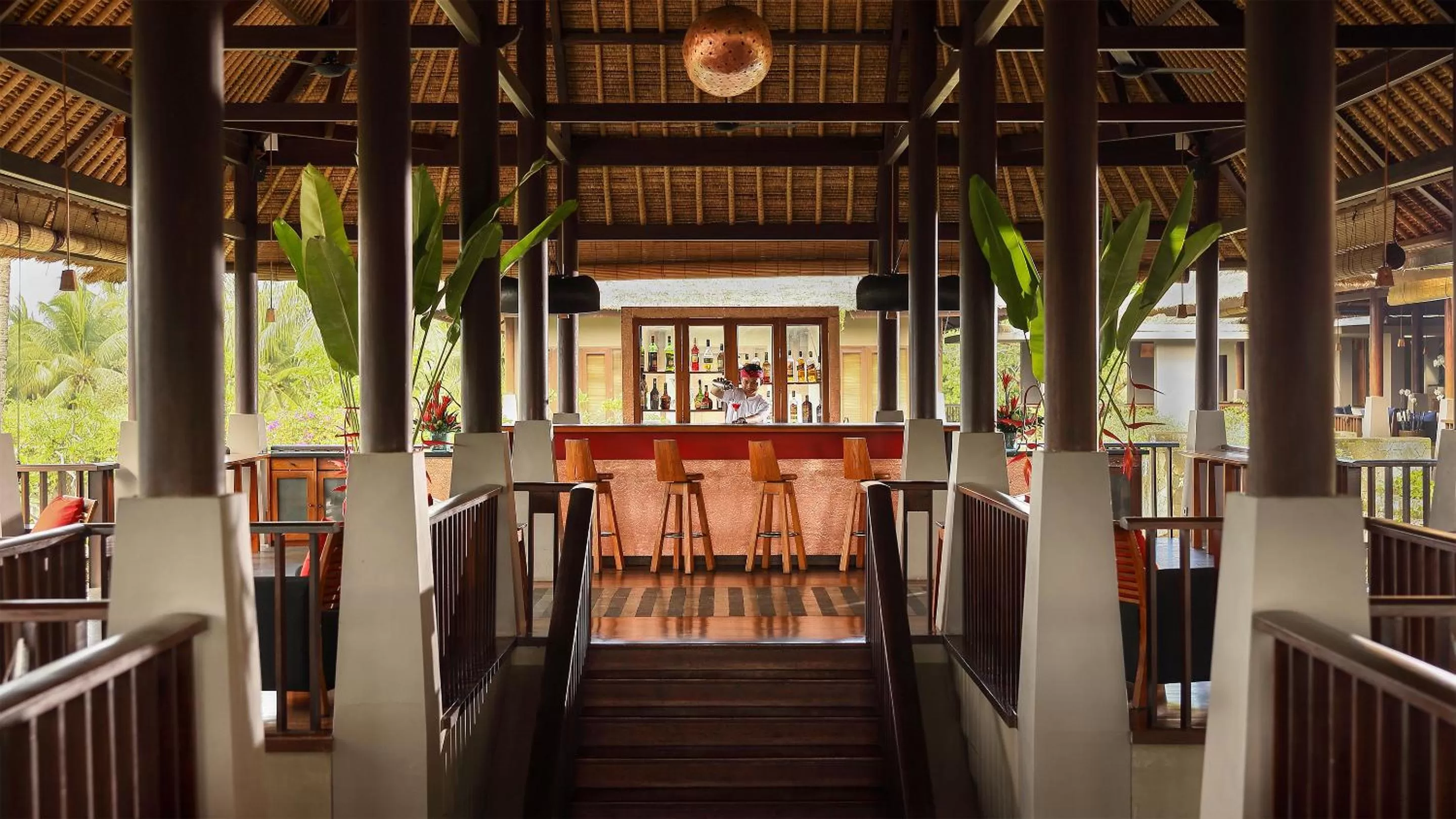 Lounge or bar in Maya Ubud Resort & Spa