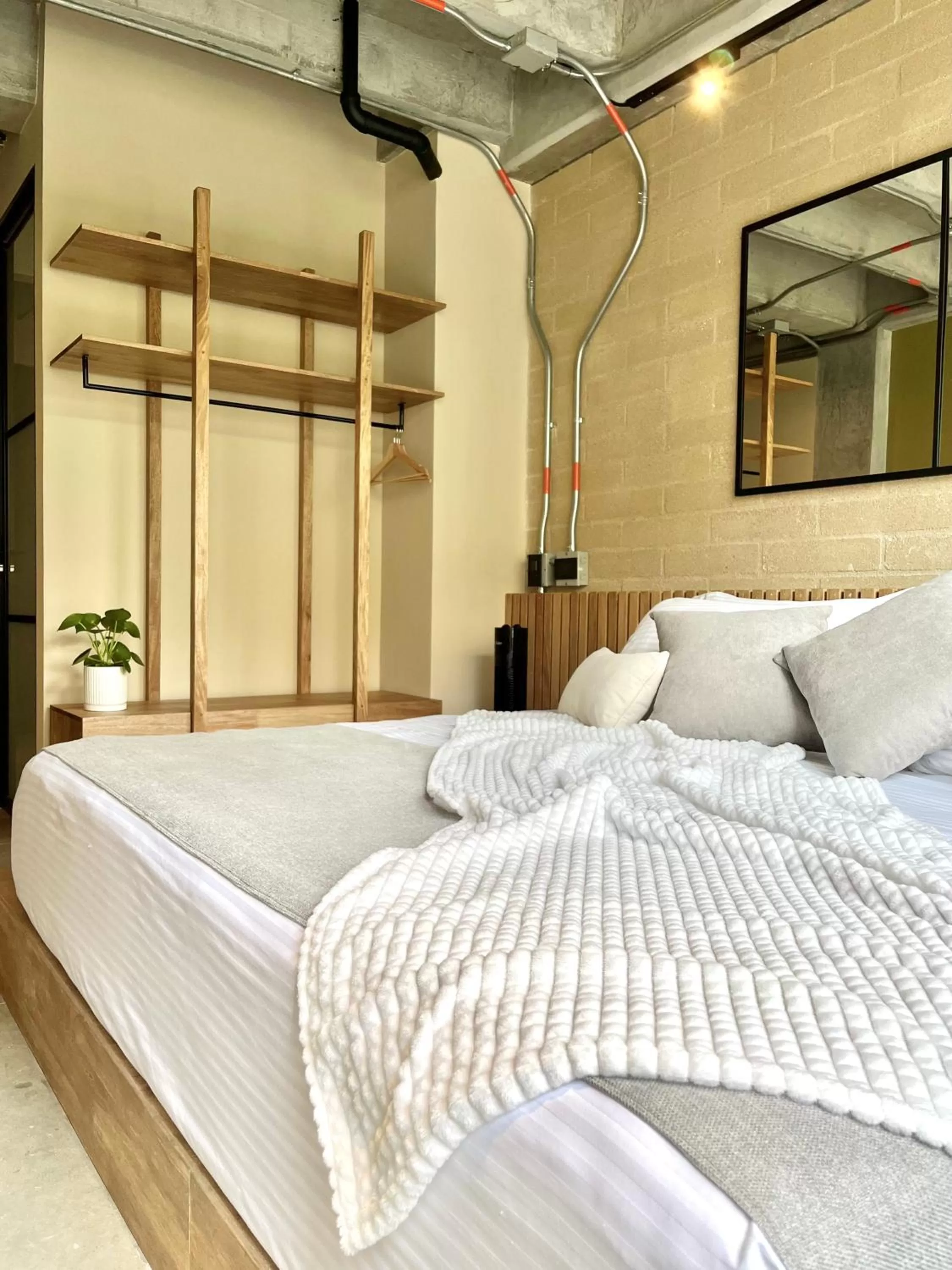 Bed in Beminimal Hotel