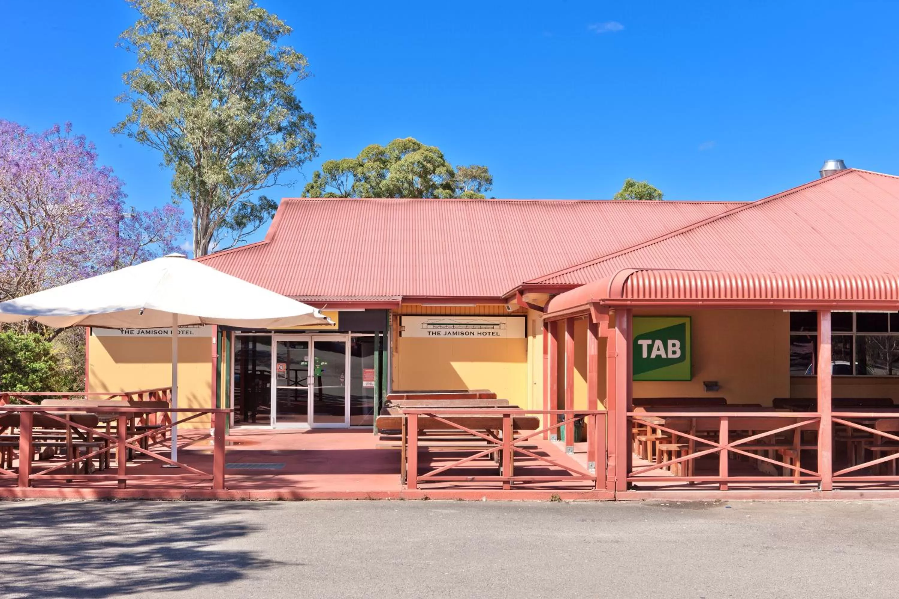 Facade/entrance in Nightcap at Jamison Hotel