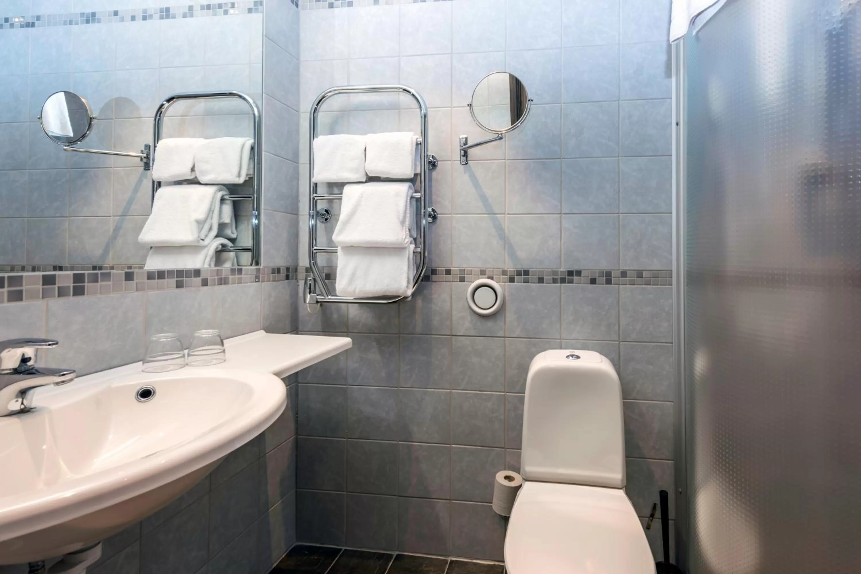 Toilet in Hotel Bellevue