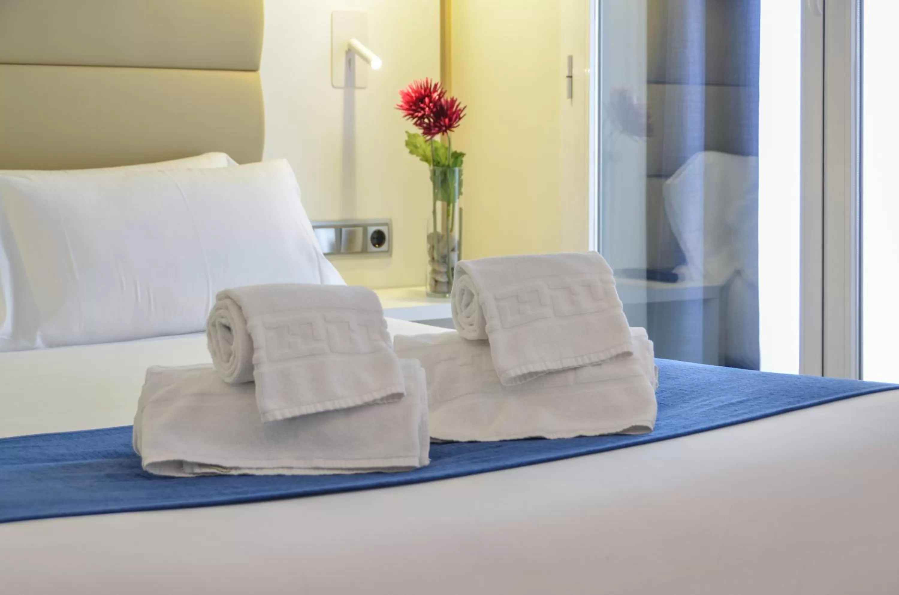 Decorative detail, Bed in Hotel Miau