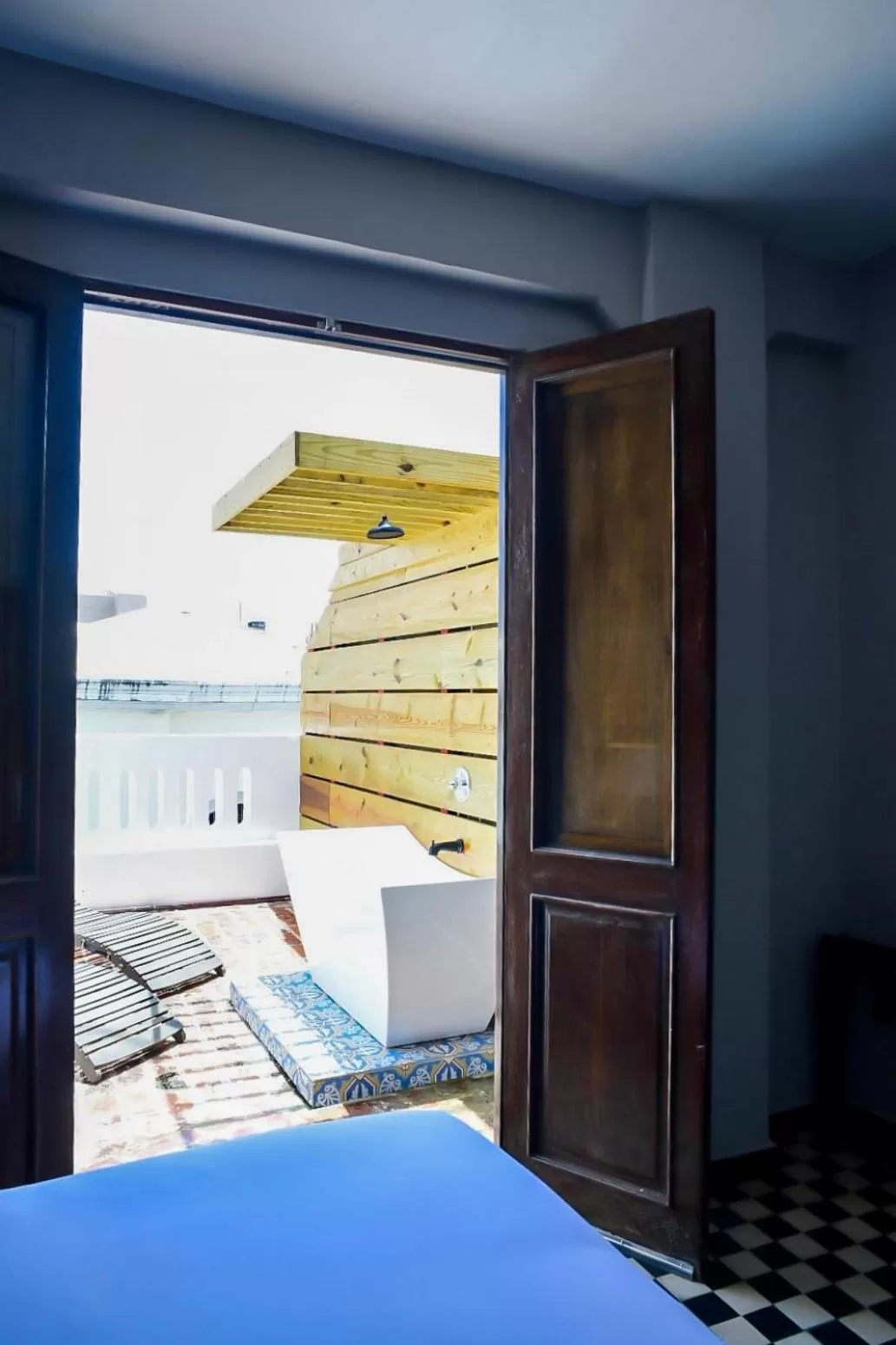 View (from property/room), Bed in EL Colonial Open Bar Adults Only