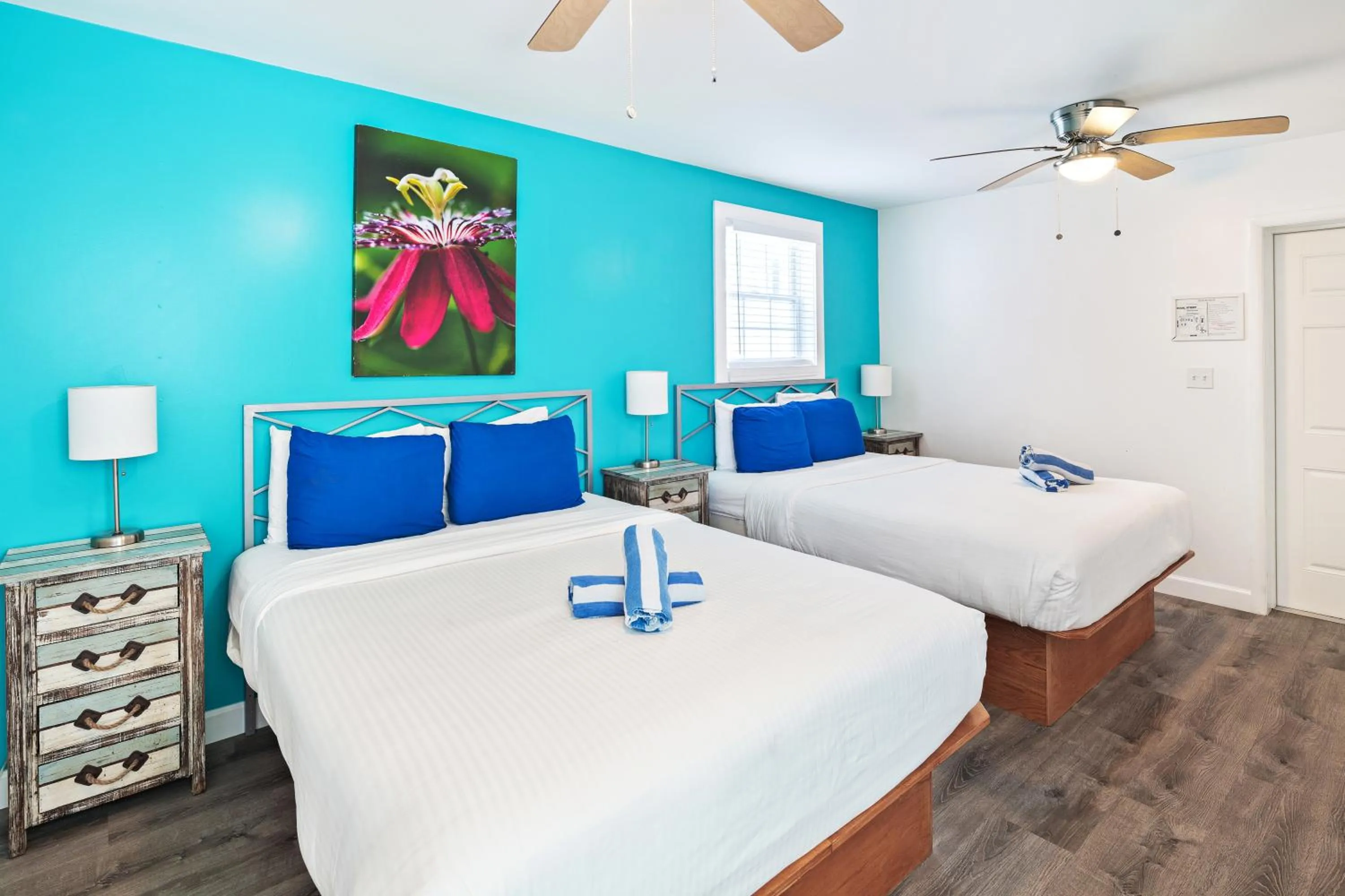 Bed in Wicker Guesthouse