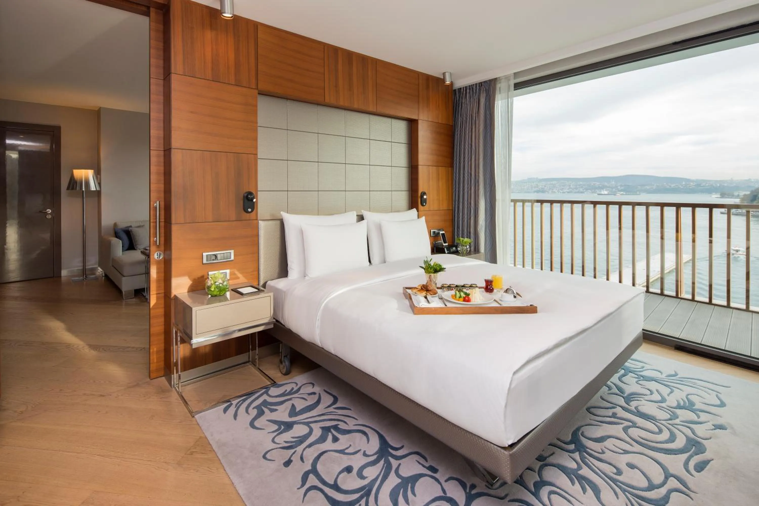 Balcony/Terrace, Bed in The Grand Tarabya Managed by Accor