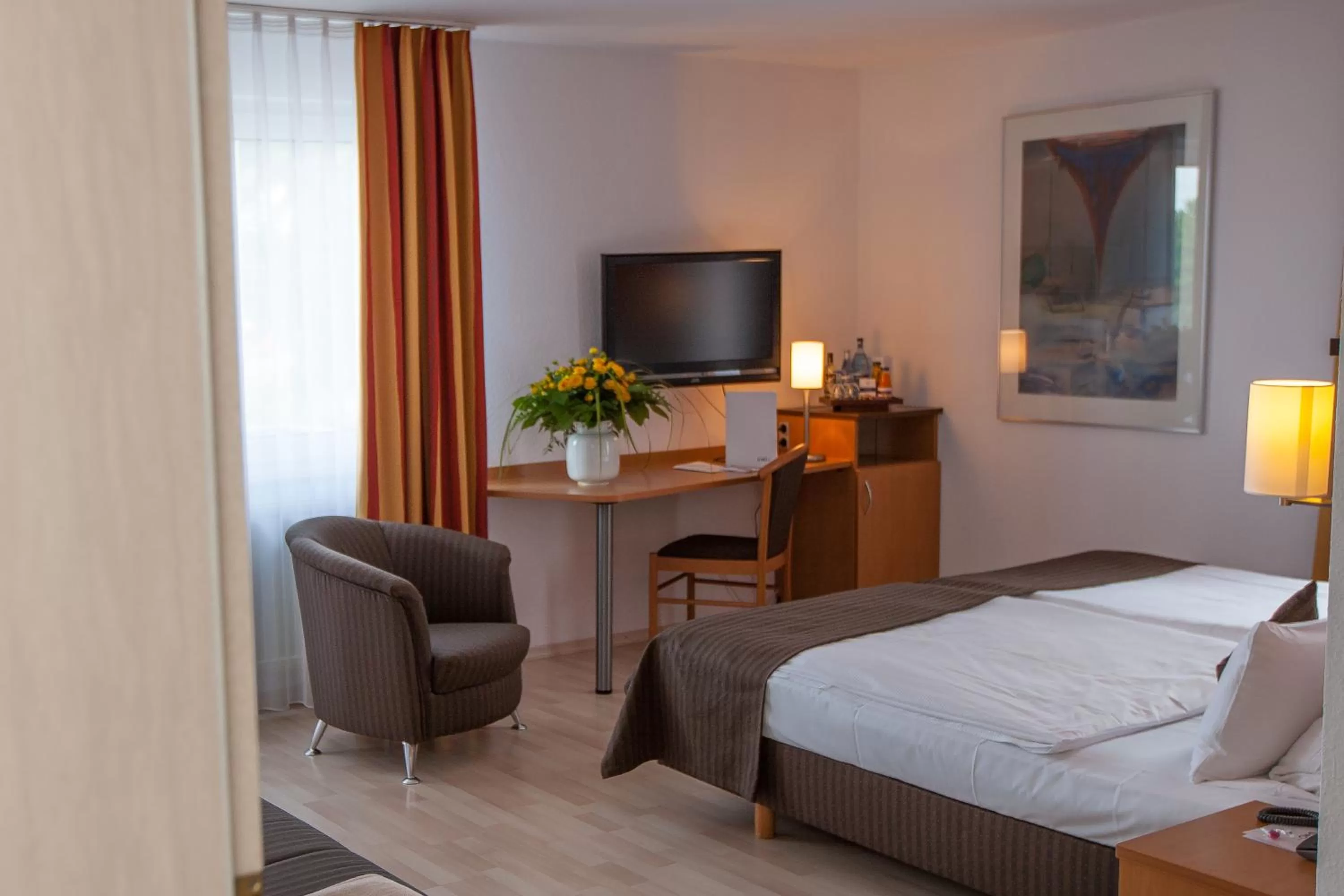 Decorative detail, Bed in Centro Hotel U-NO 1