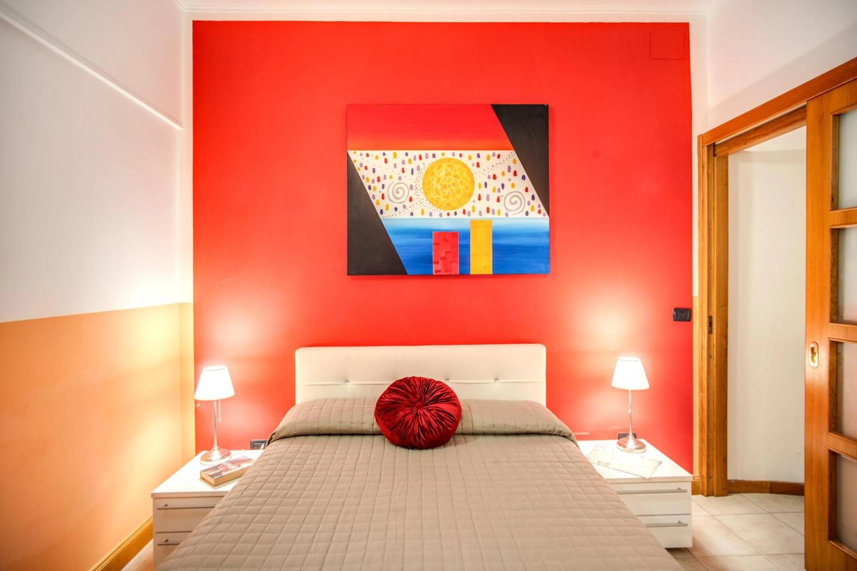 Bedroom, Bed in Magnifico Rome